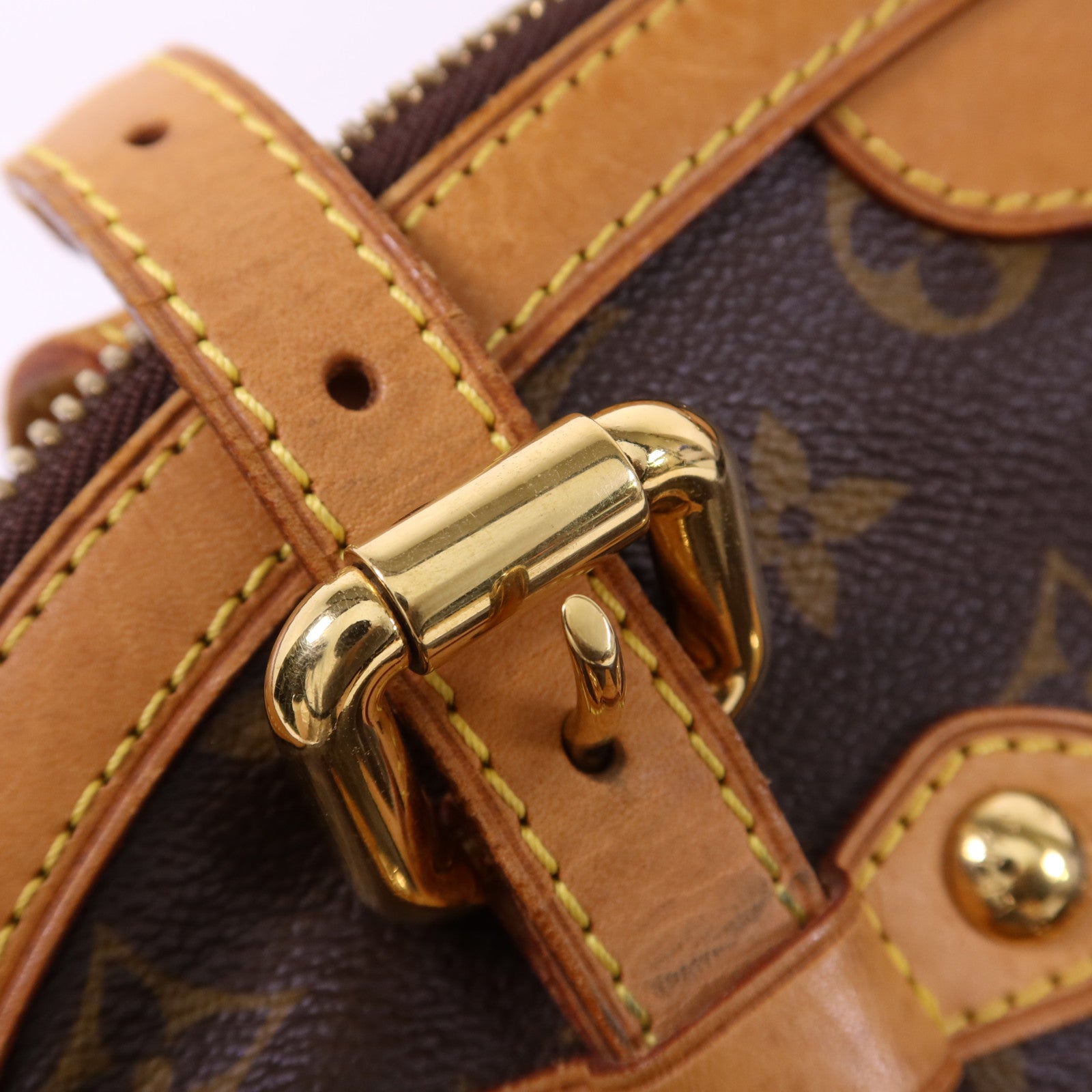 LOUIS VUITTON 【激減優惠】Monogram Tivoli GM金扣肩背袋