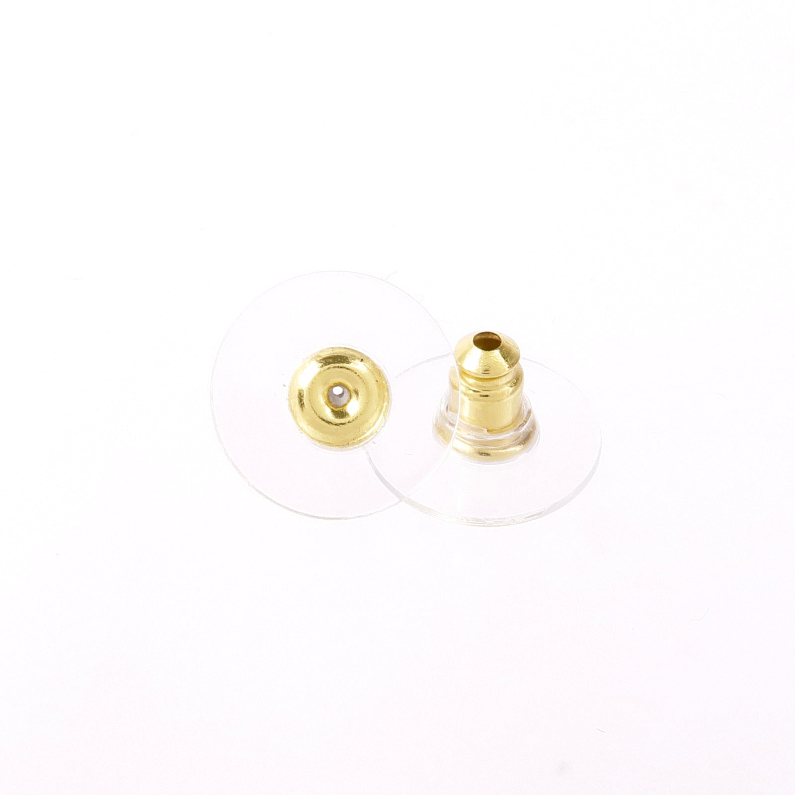 CHANEL CC Earrings Metal Gold
