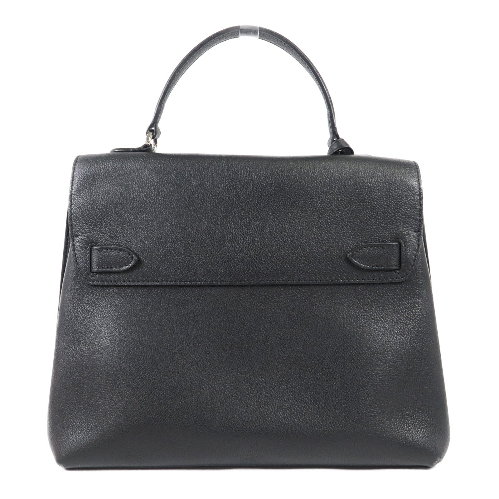 LOUIS VUITTON 牛皮皮革Lockme Ever銀扣手挽肩背兩用袋