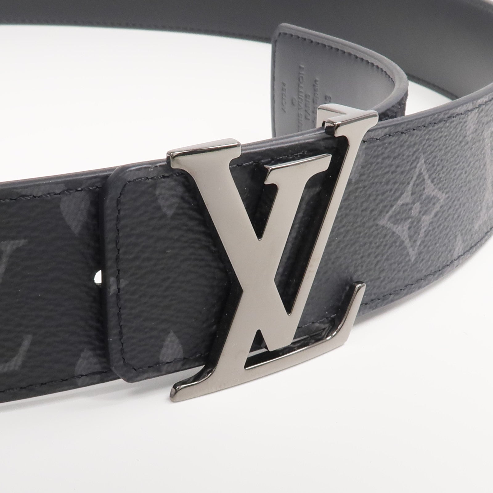 LOUIS VUITTON Monogram Eclipse Belt皮帶