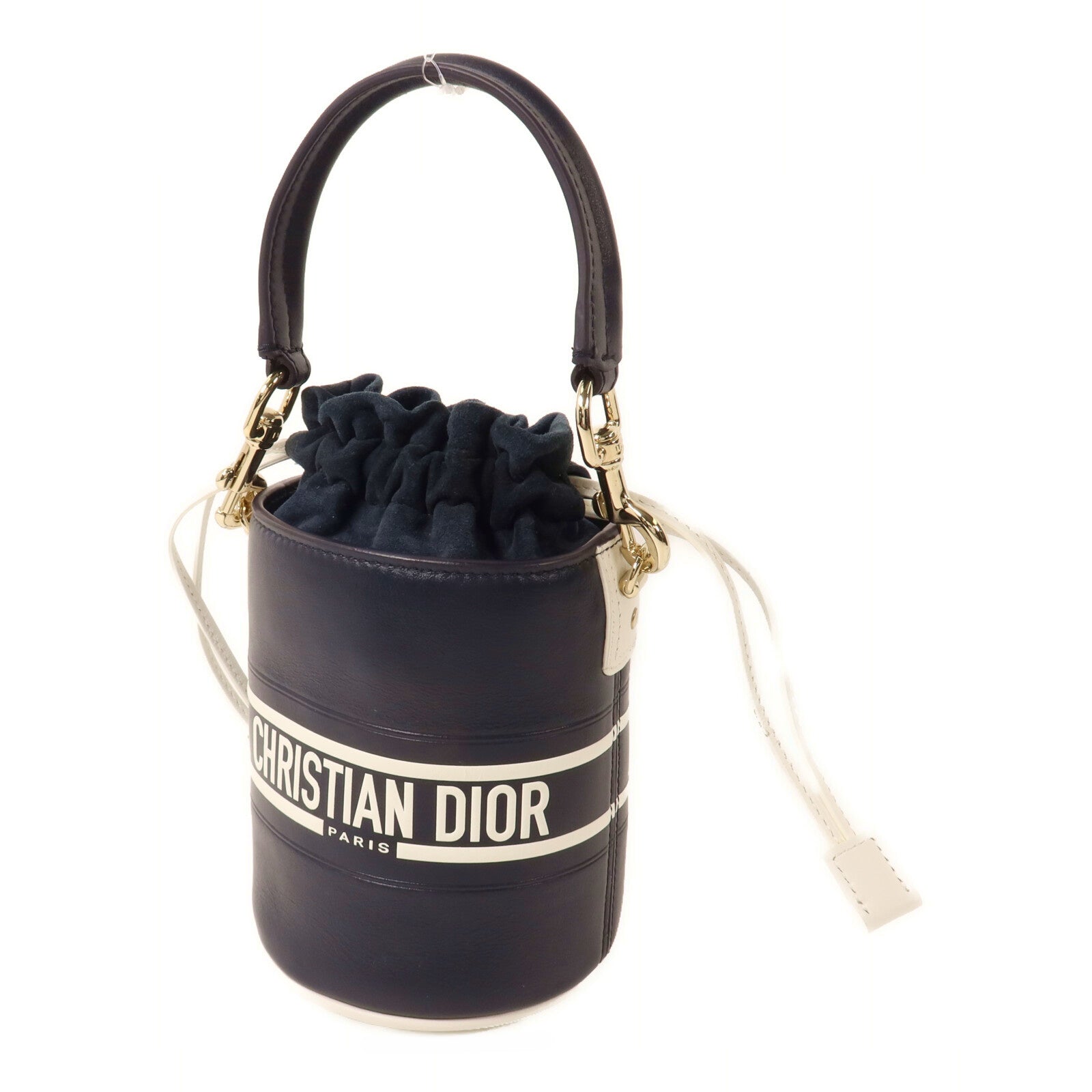 Dior 牛皮皮革Vibe Micro Bucket手挽肩背兩用袋