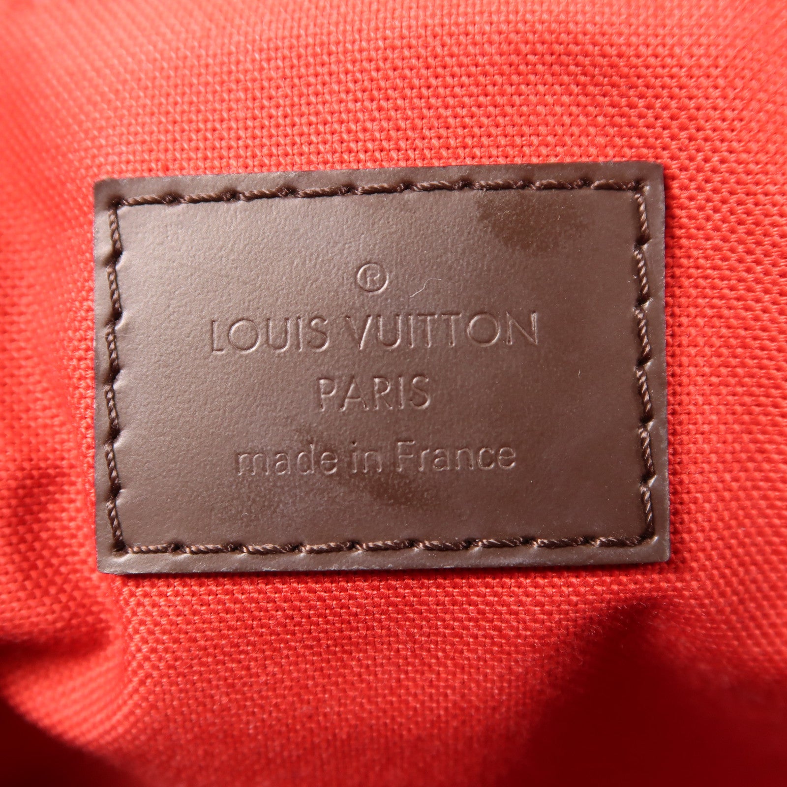 LOUIS VUITTON Damier Siena Satchel PM金扣手挽袋棕色