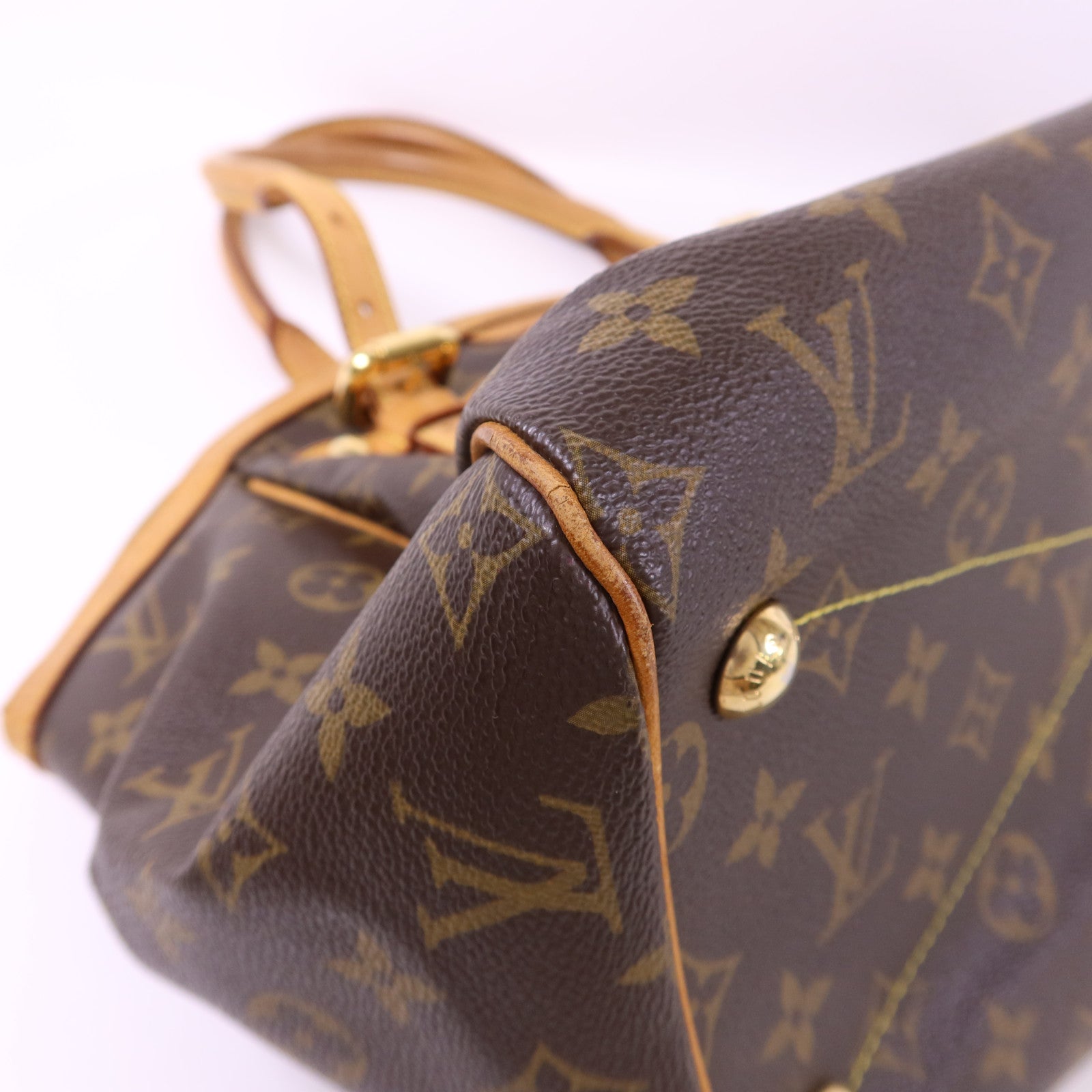 LOUIS VUITTON 【激減優惠】Monogram Tivoli GM金扣肩背袋