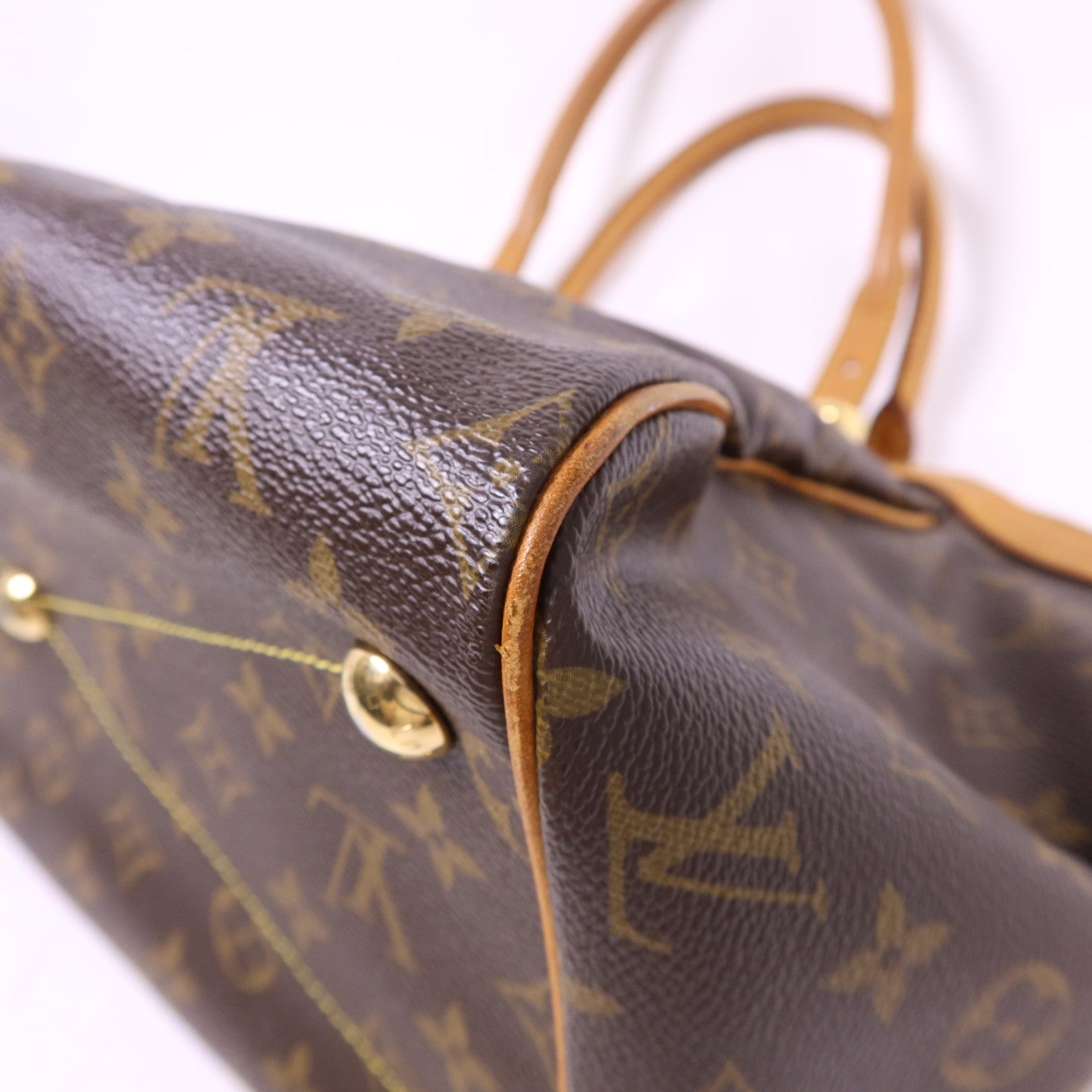 LOUIS VUITTON 【激減優惠】Monogram Tivoli GM金扣肩背袋
