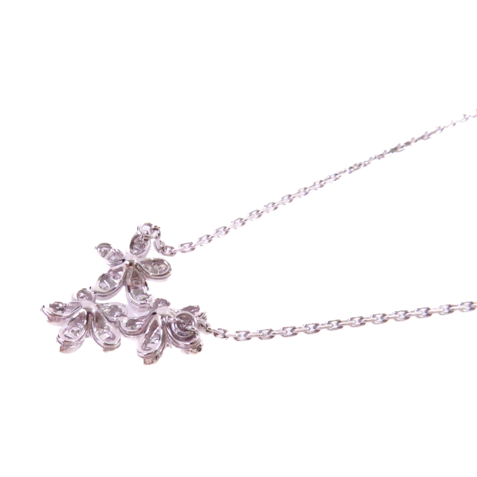 Van Cleef & Arpels 18K白金/鑽石Diamond Necklace項鍊