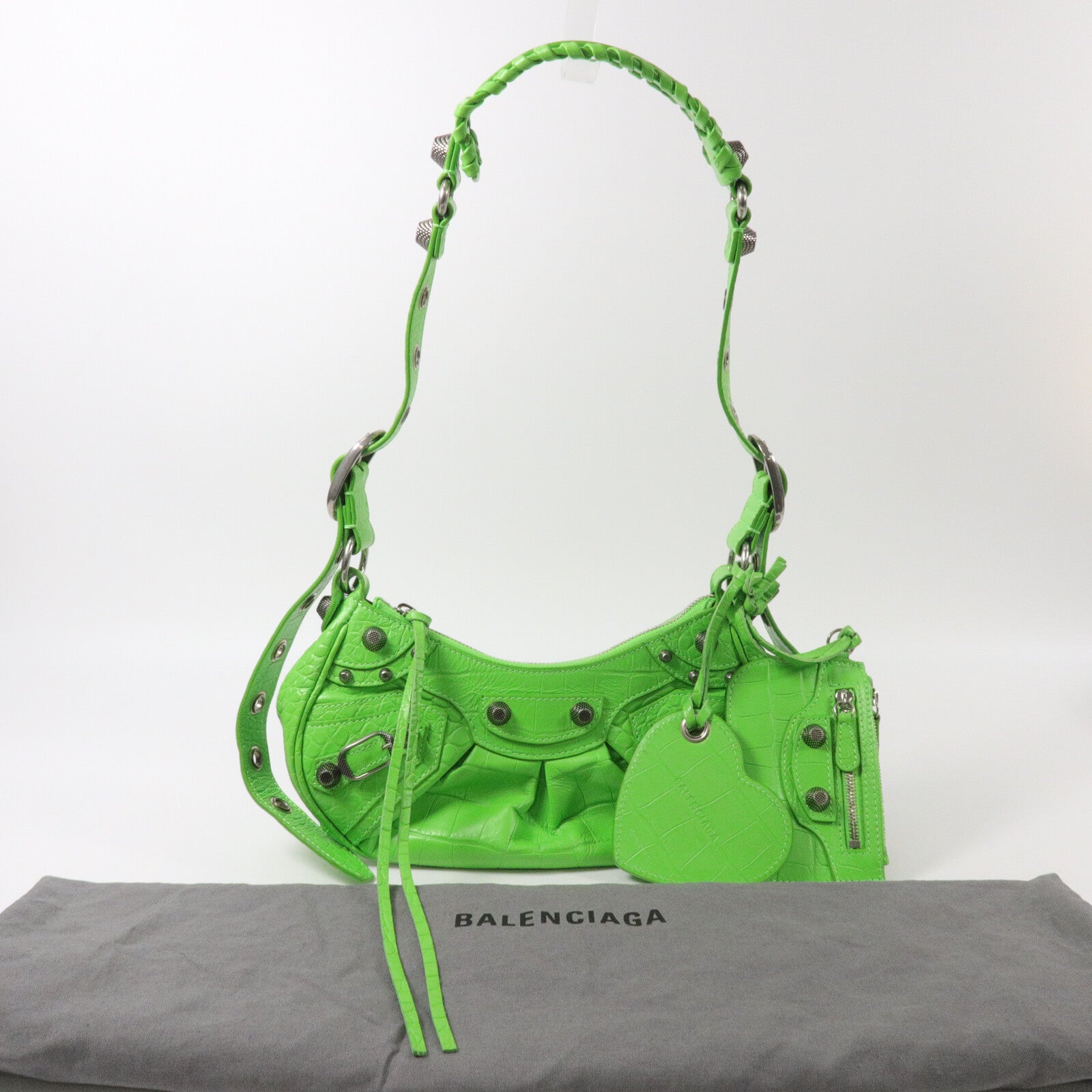 BALENCIAGA 牛皮皮革Le Cagole XS肩背袋