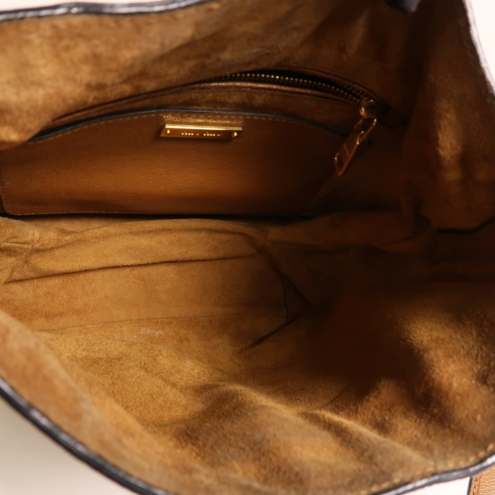 Miu Miu 牛皮皮革2 Way Shoulder金扣手挽肩背兩用袋