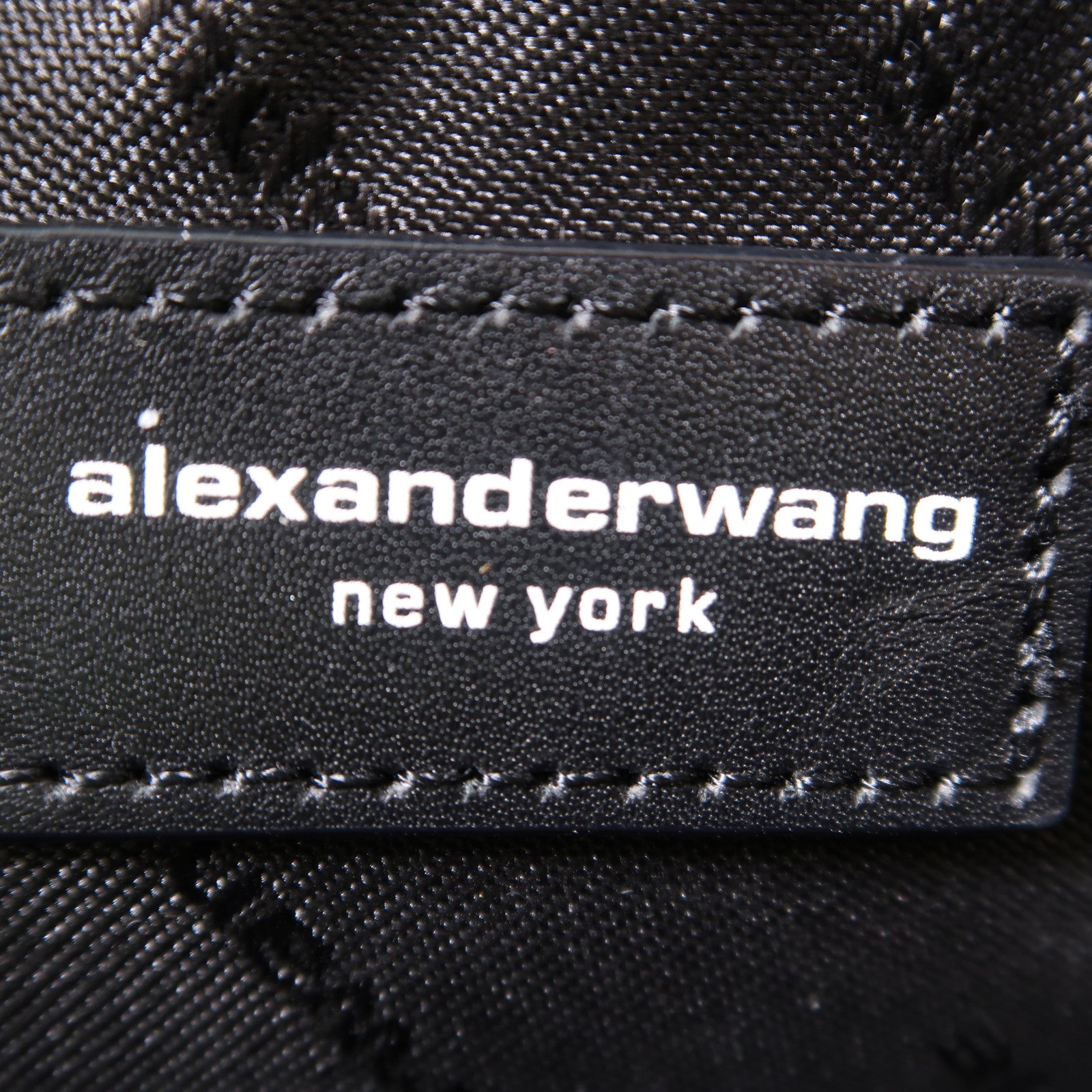 Alexander Wang 尼龍Alexander Wang銀扣肩背袋綠色