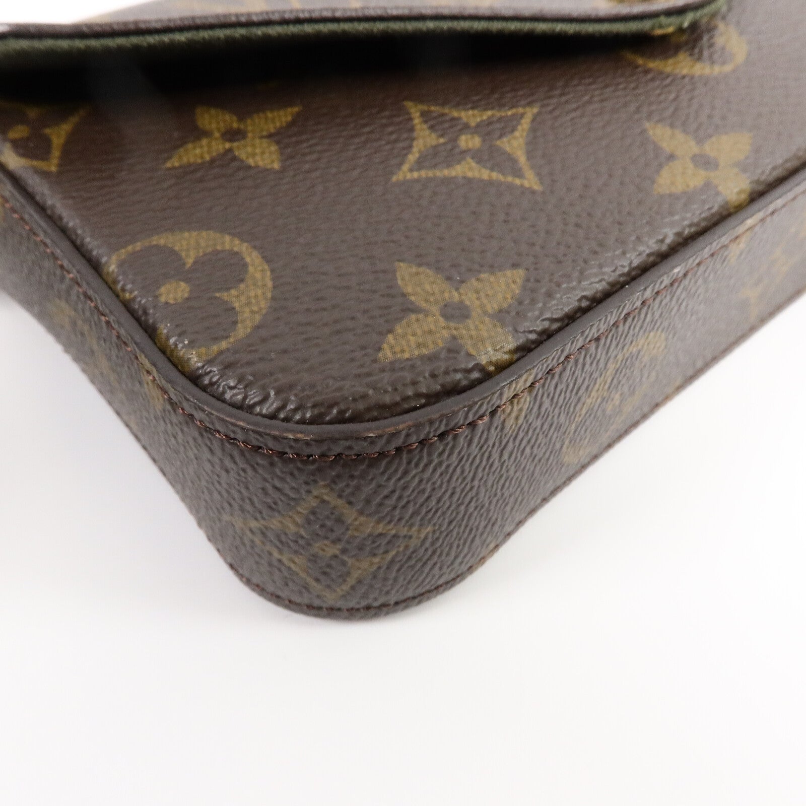 LOUIS VUITTON Monogram Felicie Strap & Go肩背袋