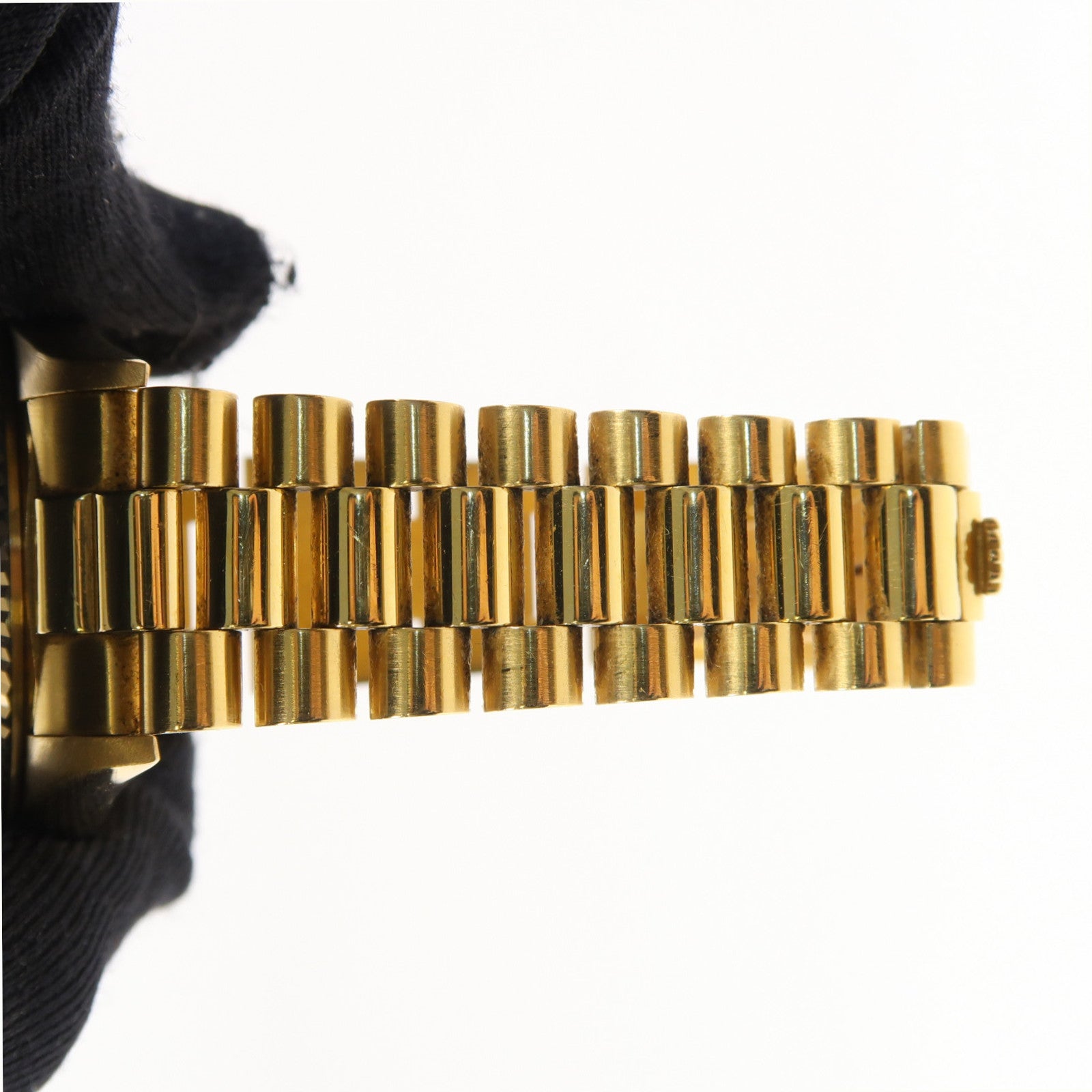 ROLEX Day-Date 18K黃金手錶自動機芯深藍色