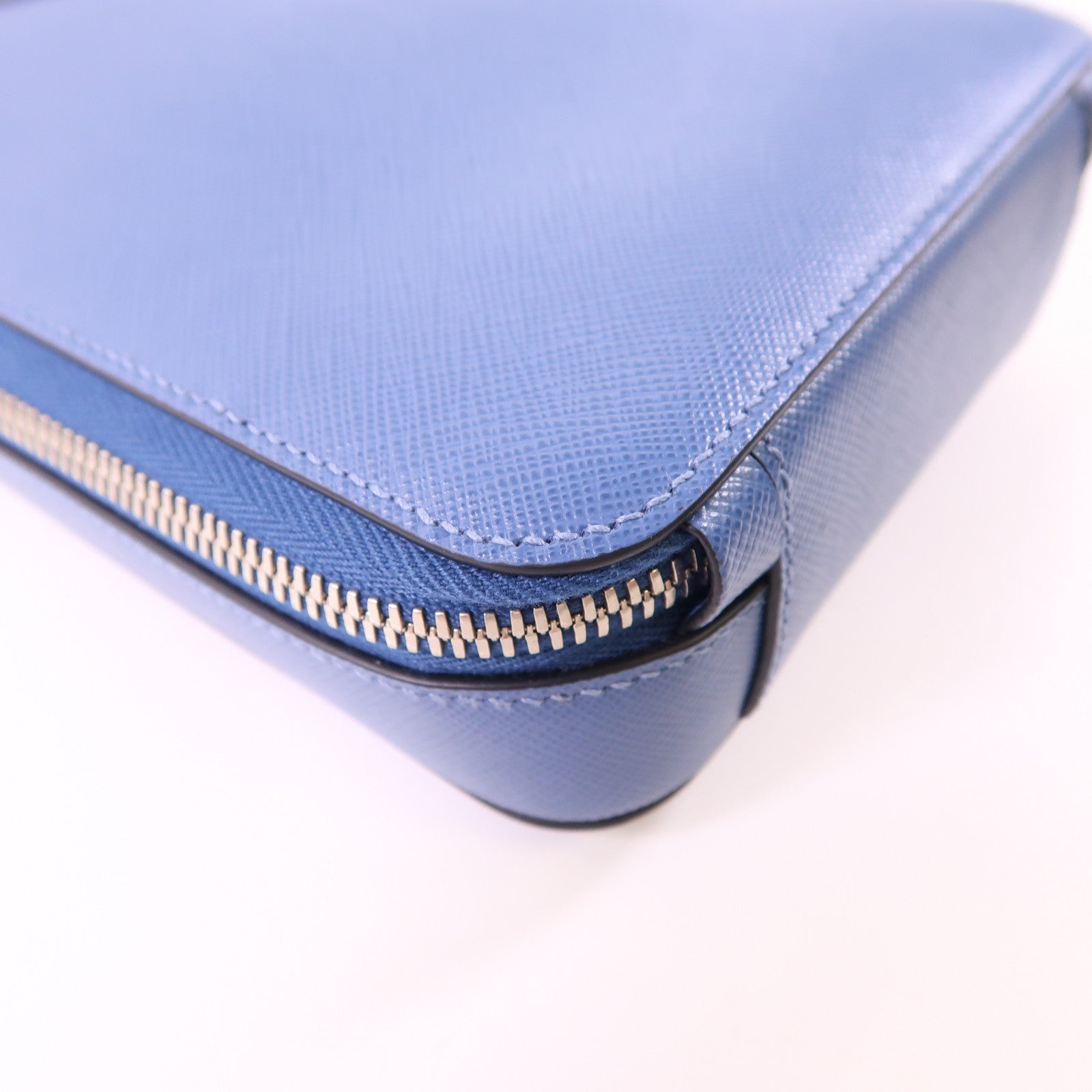 PRADA Saffiano皮革Brique銀扣斜孭袋