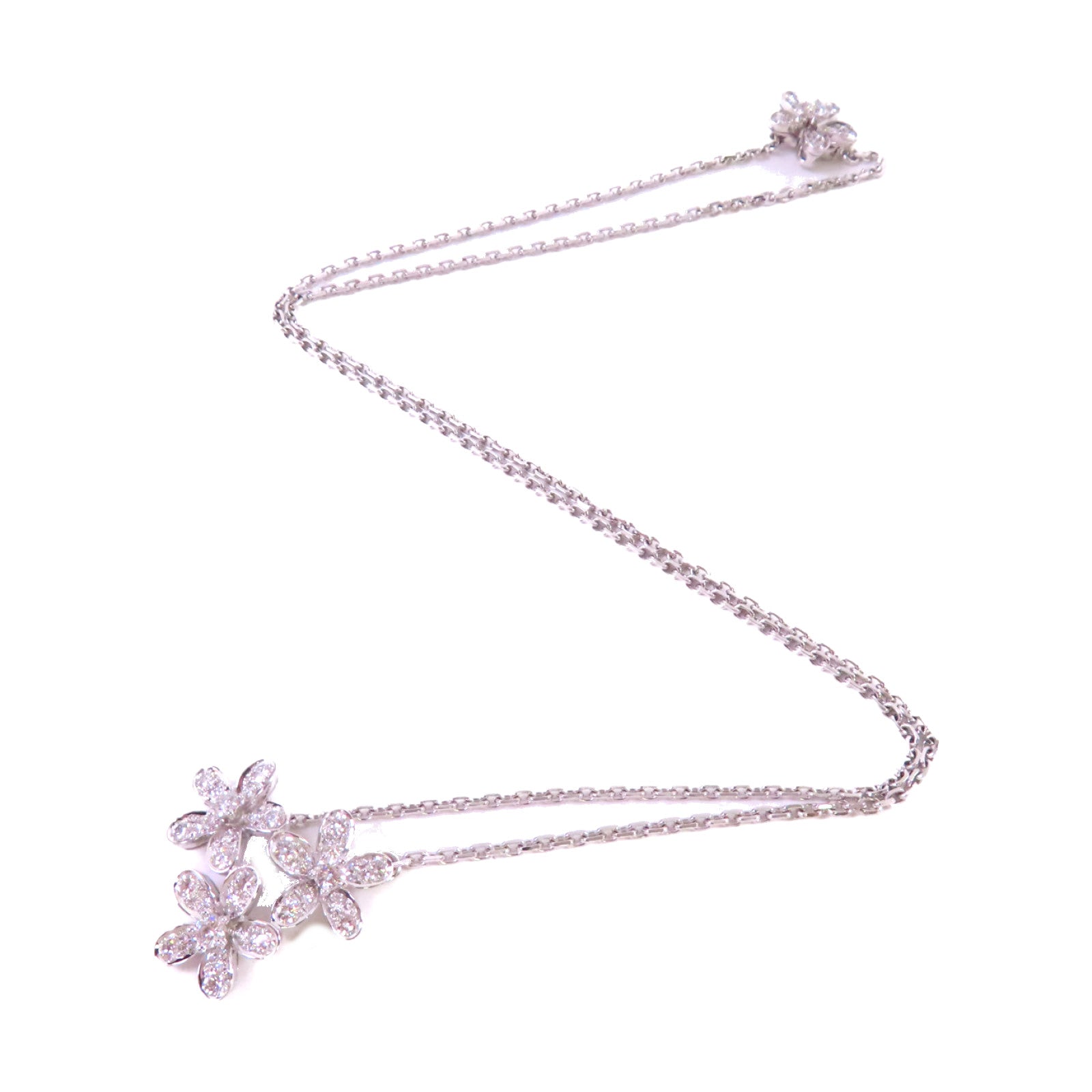Van Cleef & Arpels 18K白金/鑽石Diamond Necklace項鍊