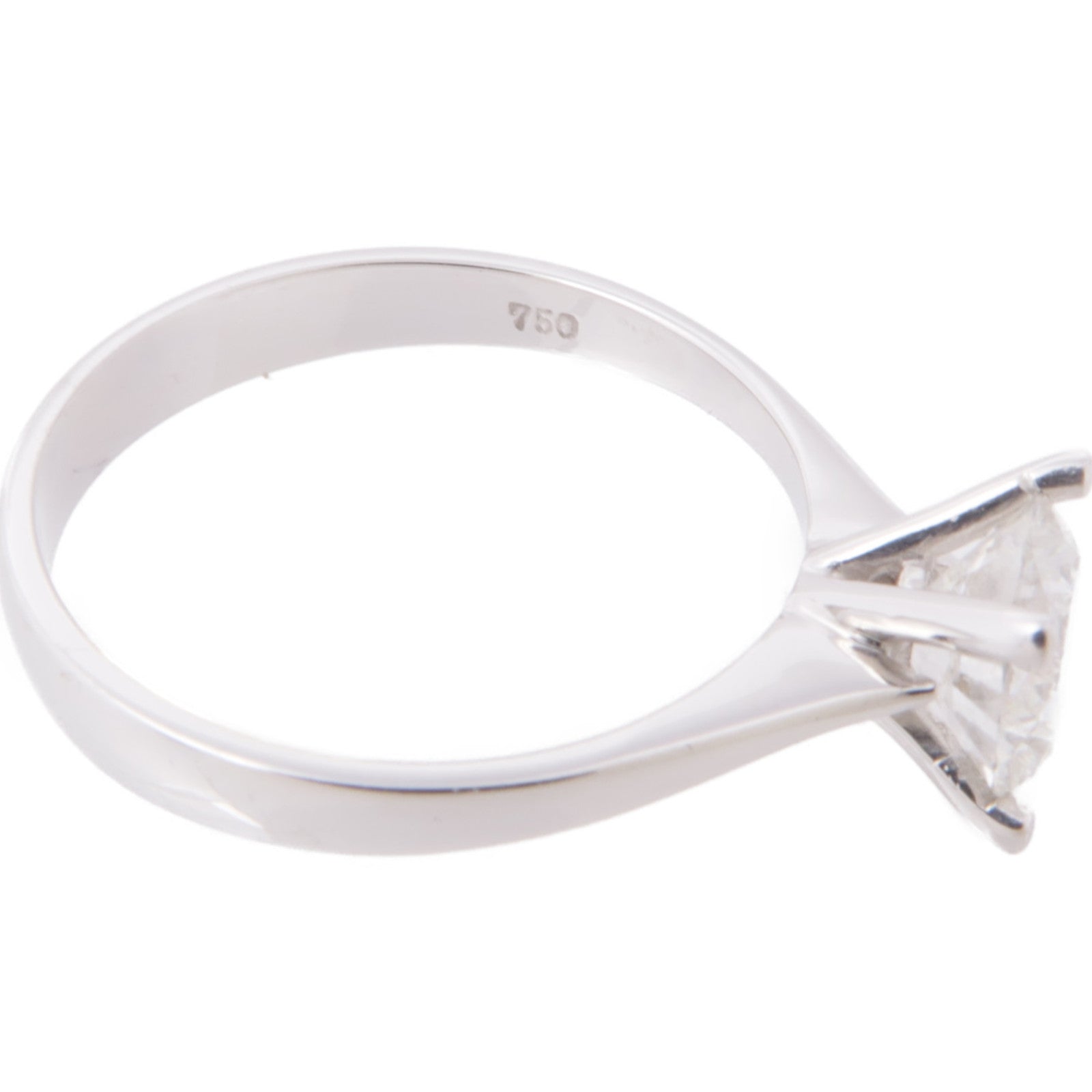 JEWELRY 【激減優惠】18K白金Diamond Ring鑽石戒指US#5.75