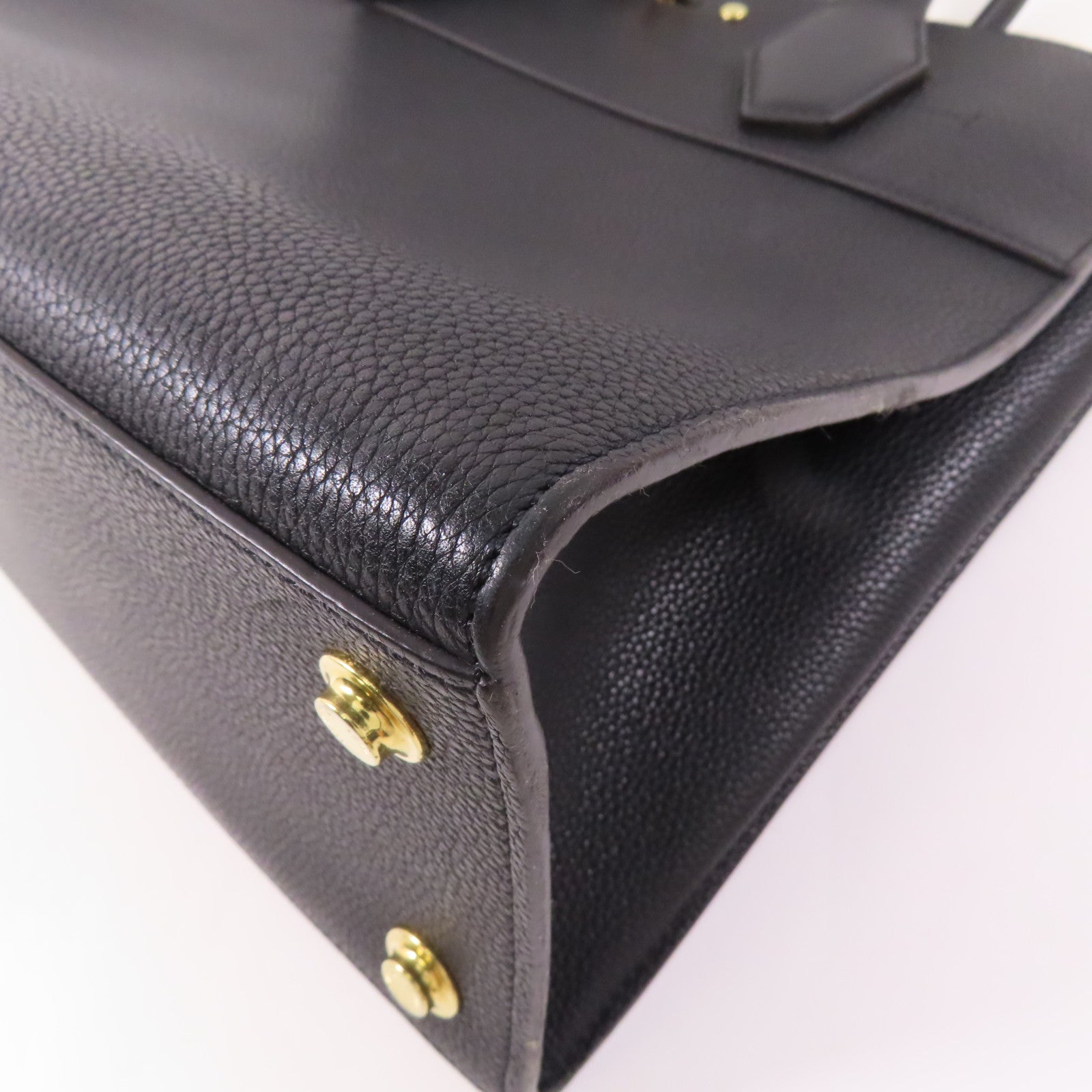 LOUIS VUITTON 皮革City Steamer MM金扣手挽肩背兩用袋