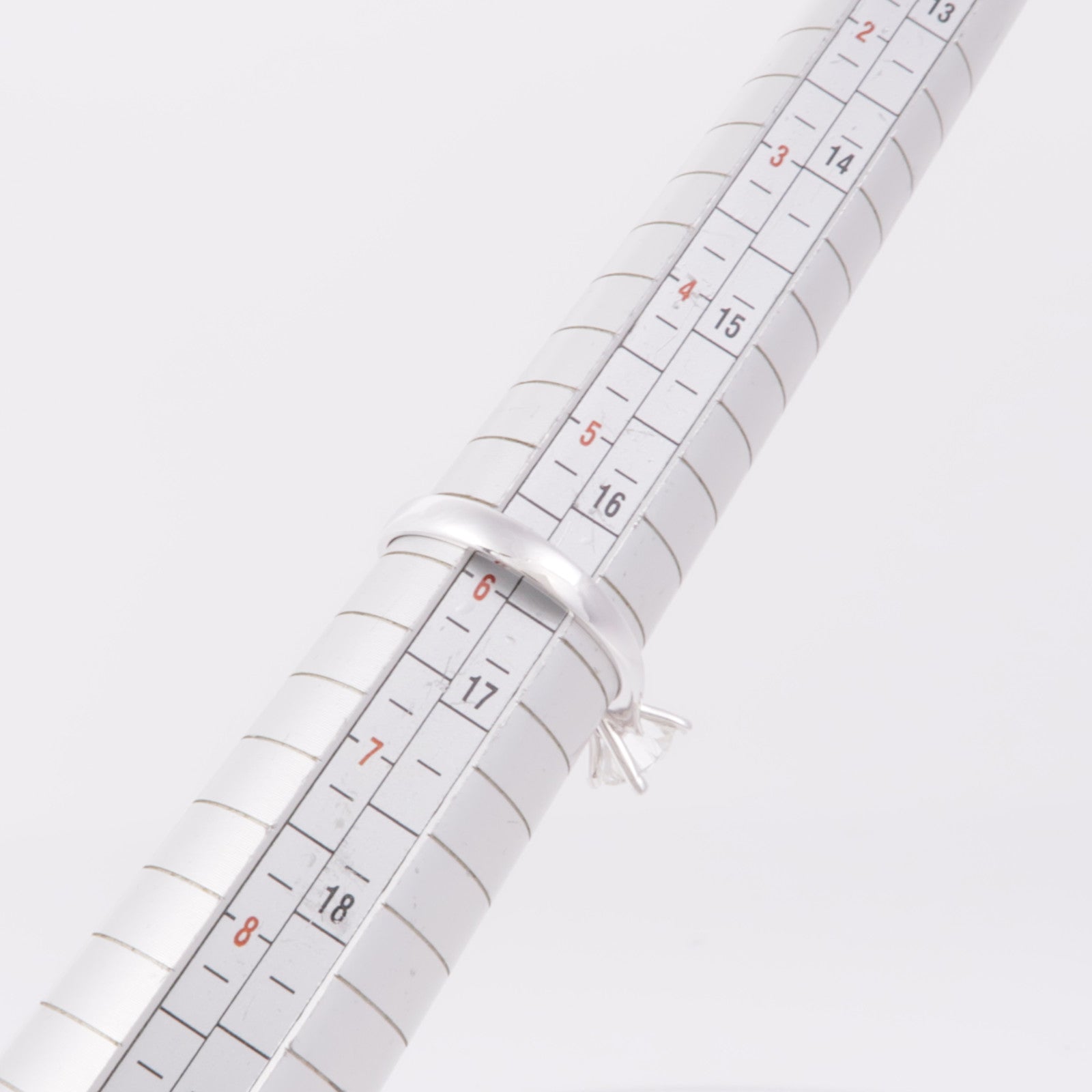 JEWELRY 【激減優惠】18K白金Diamond Ring鑽石戒指US#5.75