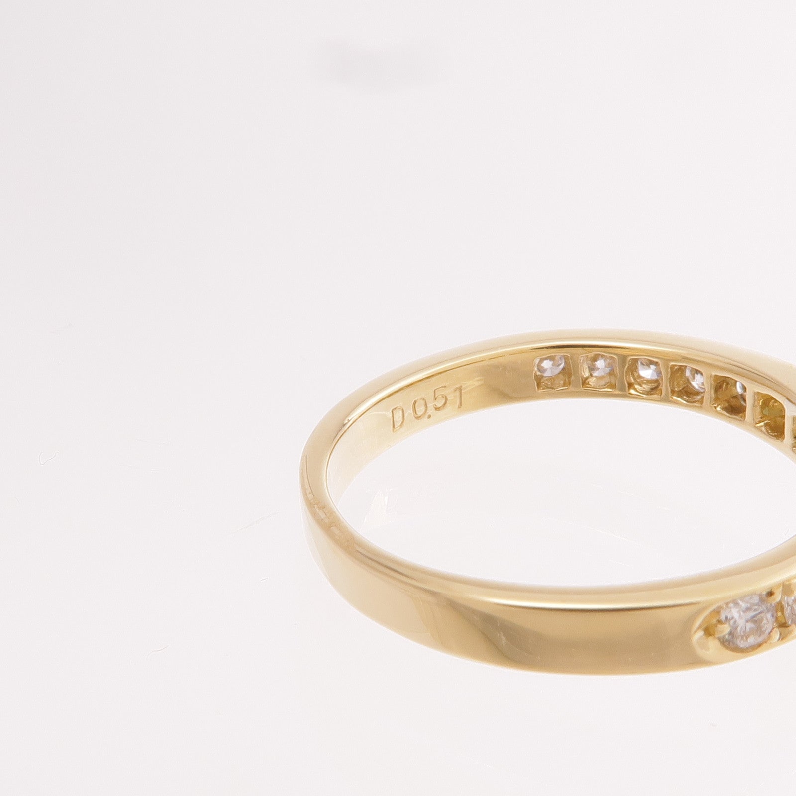 JEWELRY 18K黃金Tourmaline Diamond Ring電氣石/鑽石戒指US#5.75