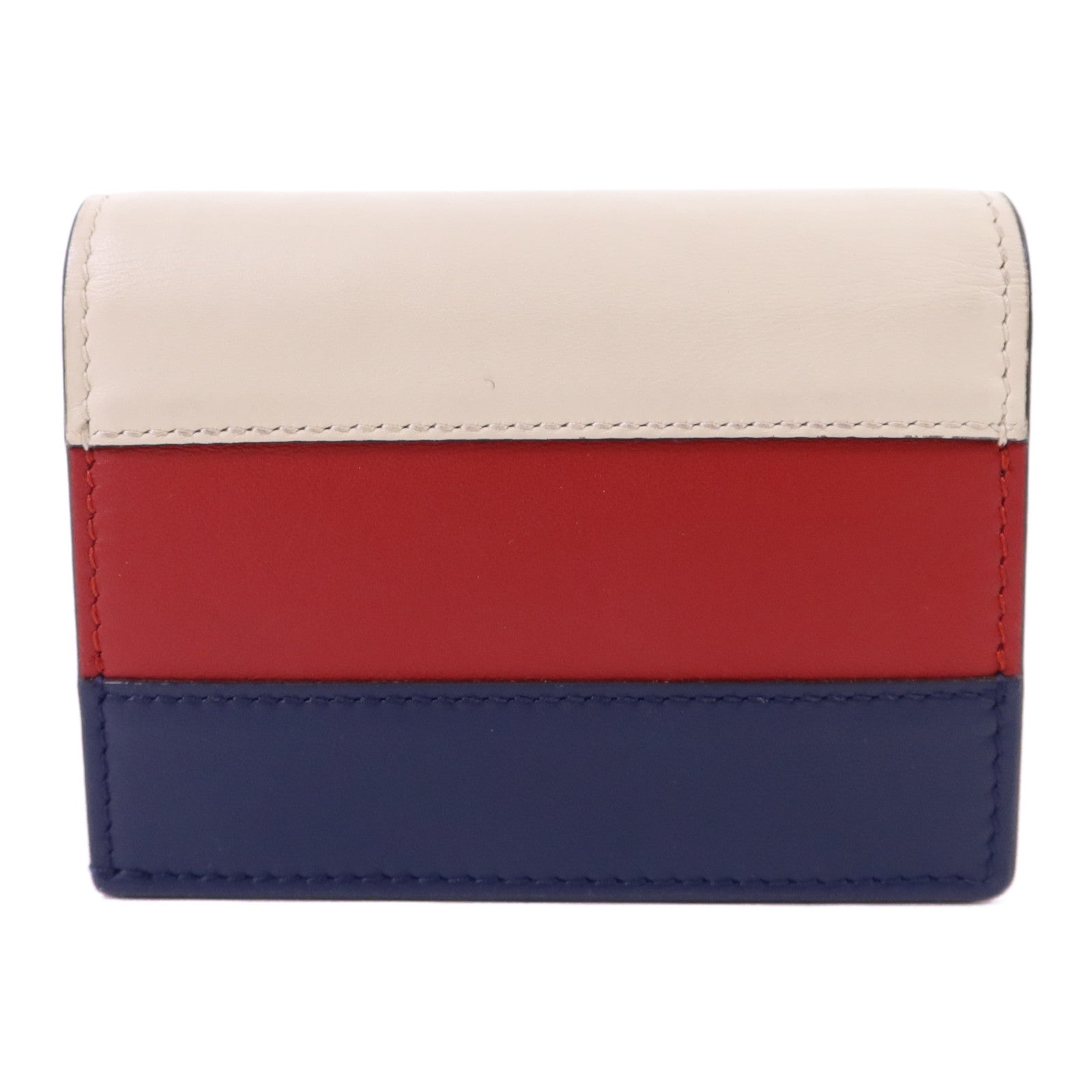 GUCCI 牛皮皮革Queen Margaret金扣錢包