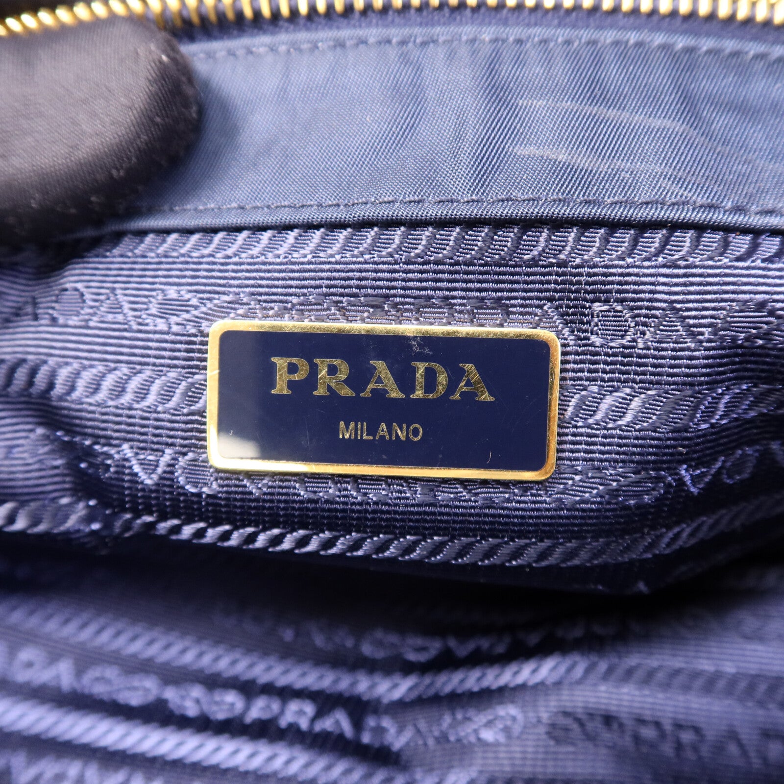PRADA 【激減優惠】尼龍Tote Bag金扣手挽袋
