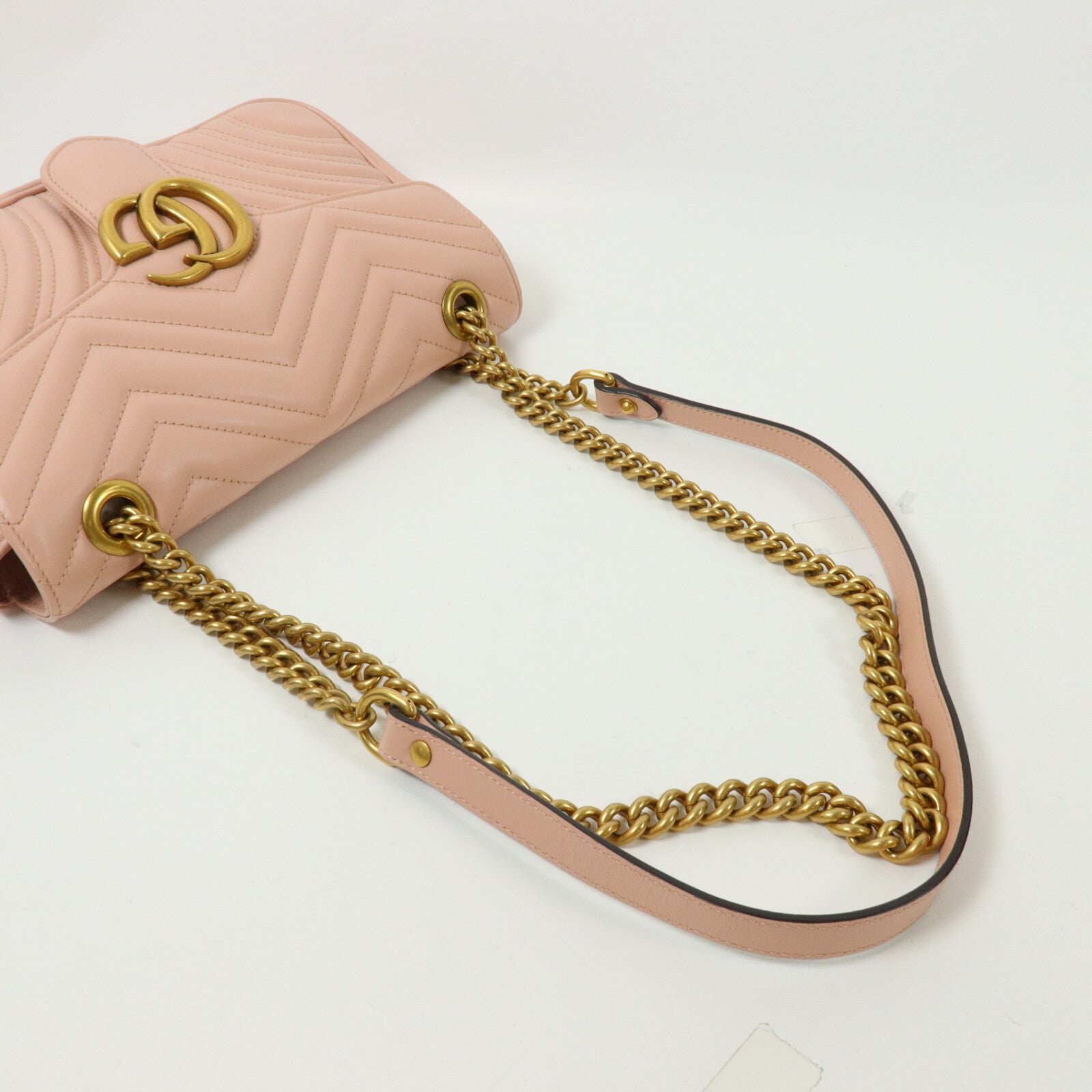 GUCCI GG Marmont Shoulder Bag鏈帶肩背袋