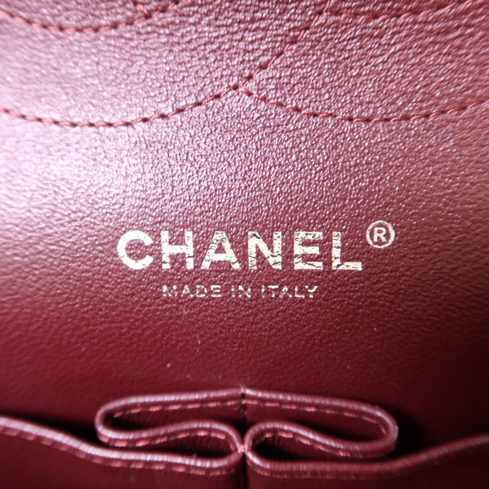 CHANEL 羊皮皮革Large Classic銀扣鏈帶手挽肩背兩用袋