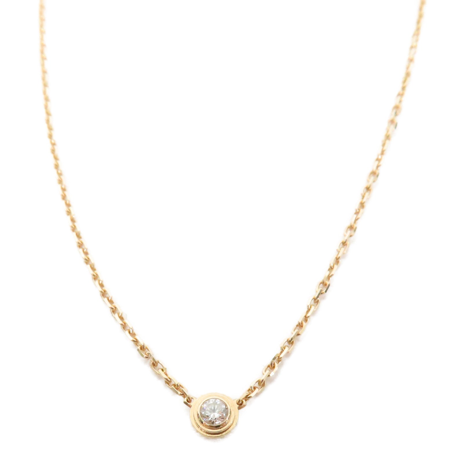 CARTIER 18K黃金D'amour項鍊