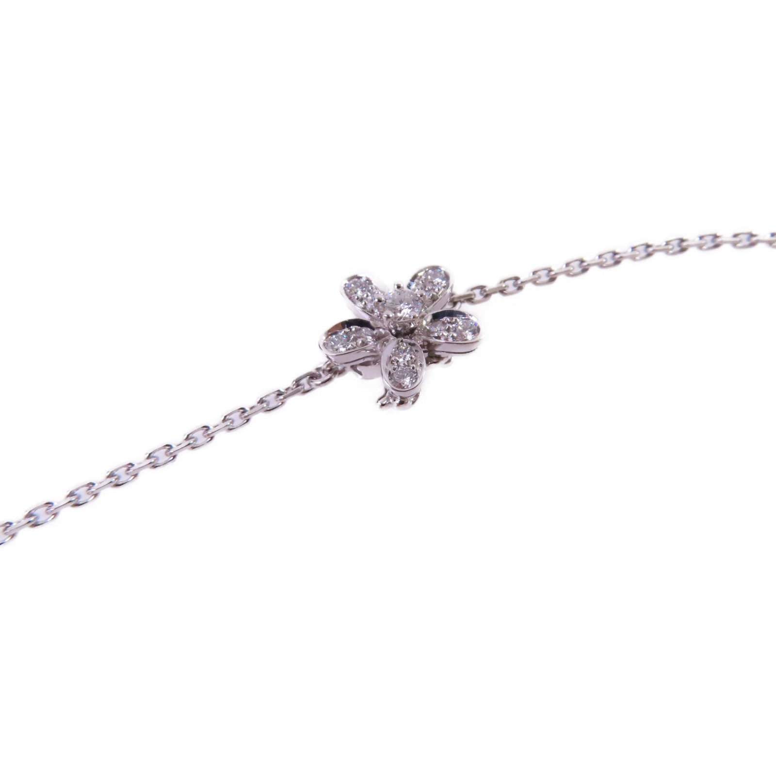 Van Cleef & Arpels 18K白金/鑽石Diamond Necklace項鍊