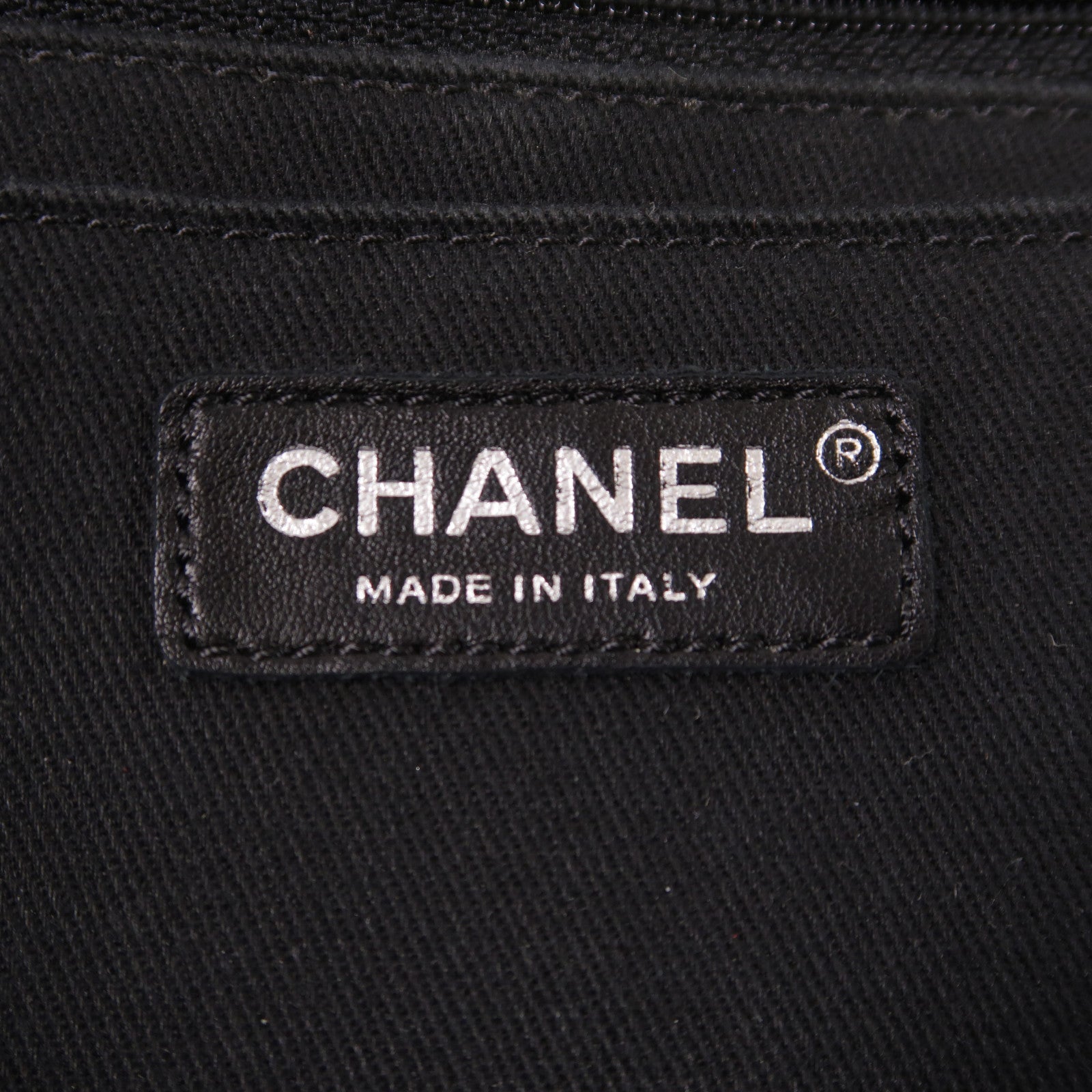 CHANEL 牛皮皮革2 Way Bag鏈帶手挽肩背兩用袋
