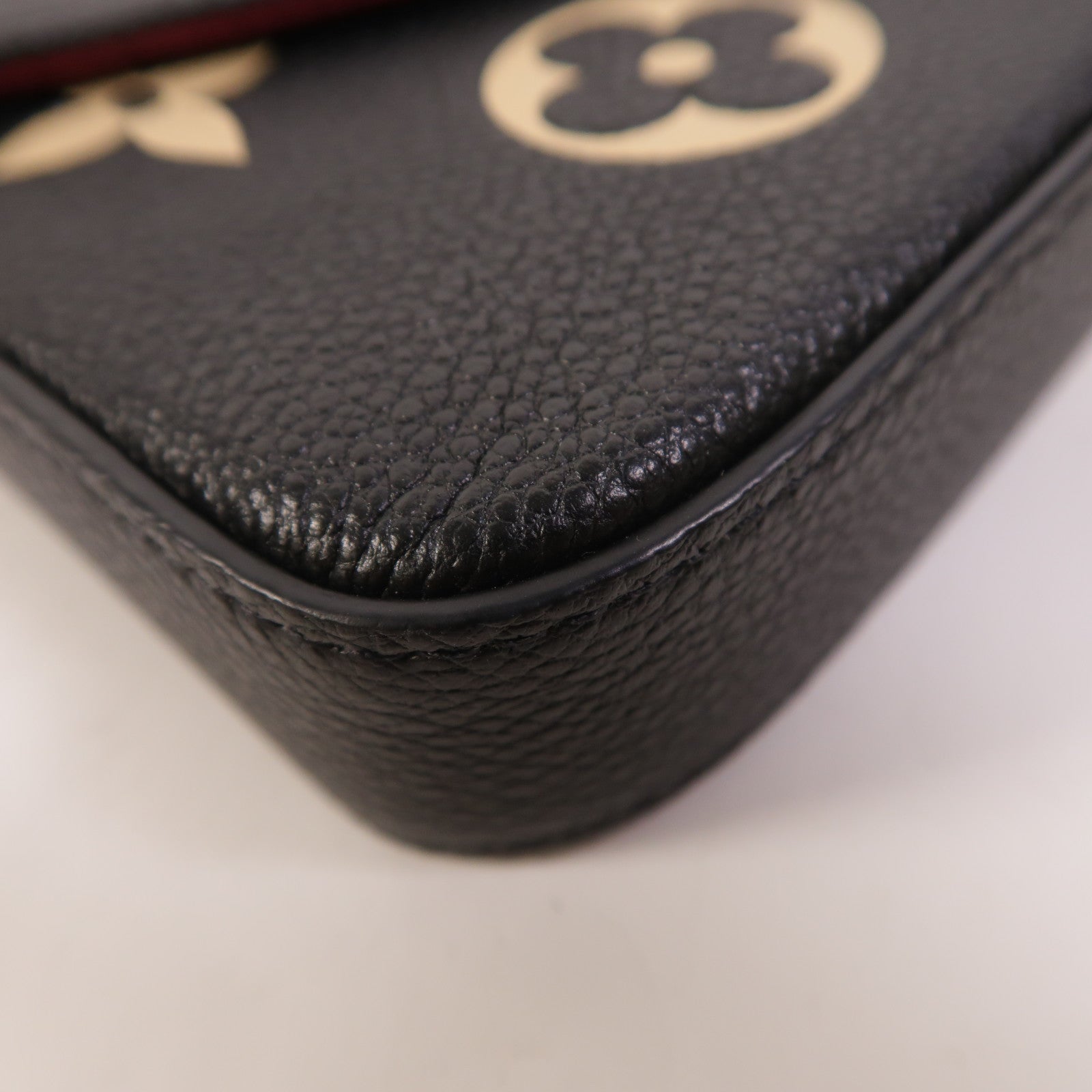 LOUIS VUITTON Monogram Felicie Pochette金扣鏈帶肩背袋