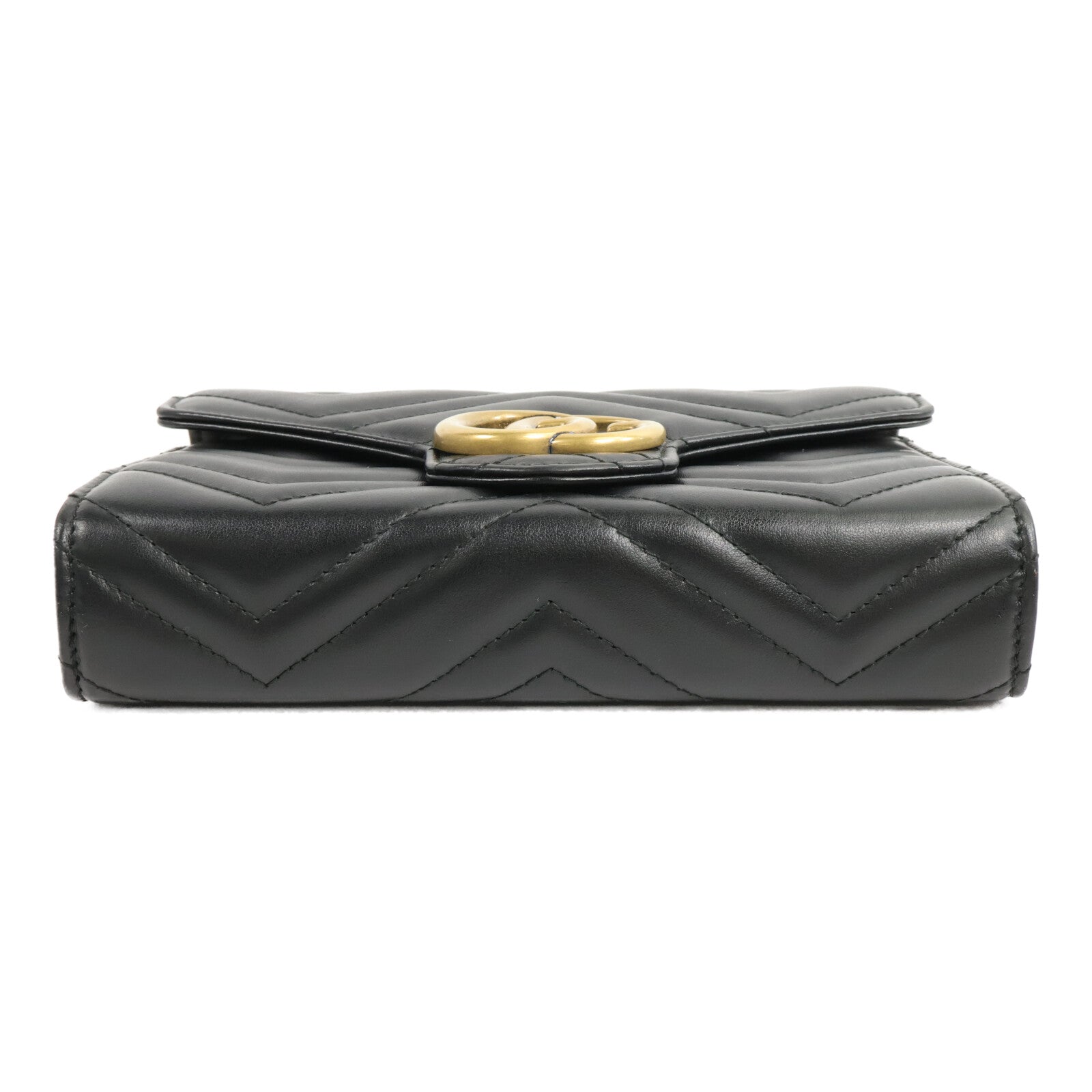GUCCI 牛皮皮革GG Marmont Shoulder Bag鏈帶肩背袋