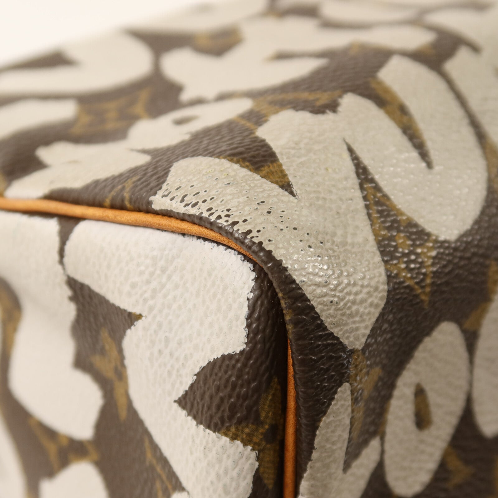 LOUIS VUITTON Monogram Graffiti Speedy 30金扣手挽袋