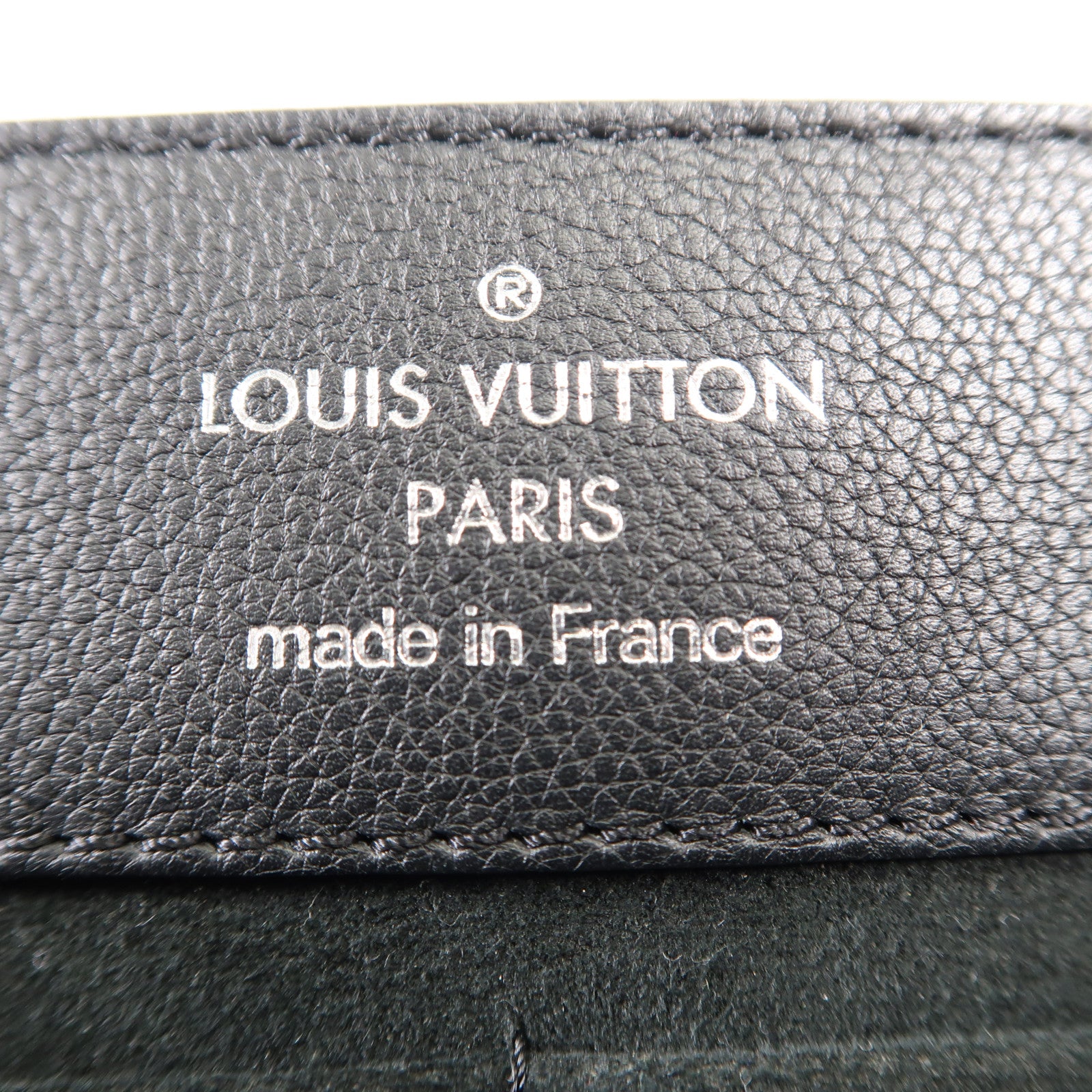 LOUIS VUITTON 牛皮皮革Lockme Ever銀扣手挽肩背兩用袋