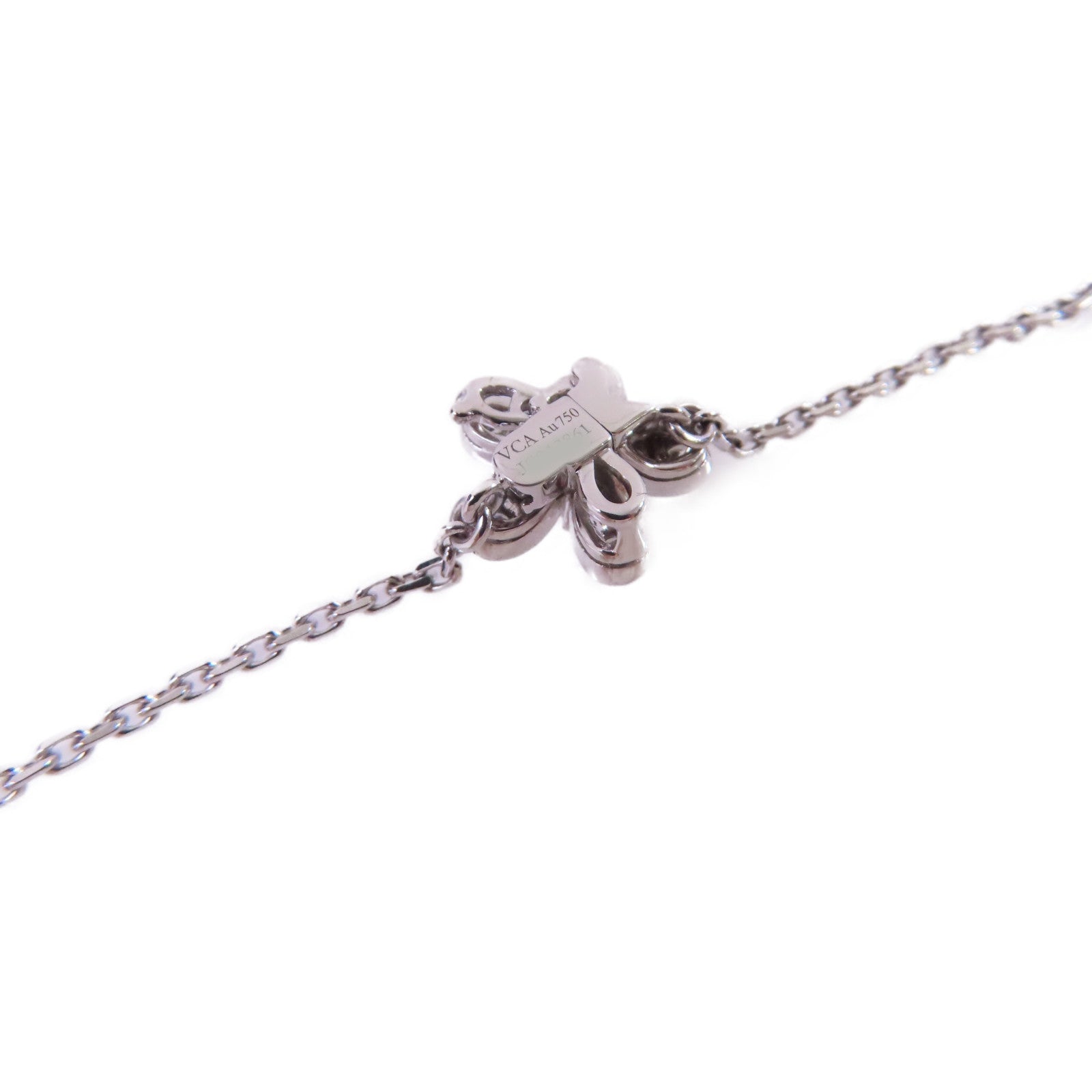 Van Cleef & Arpels 18K白金/鑽石Diamond Necklace項鍊