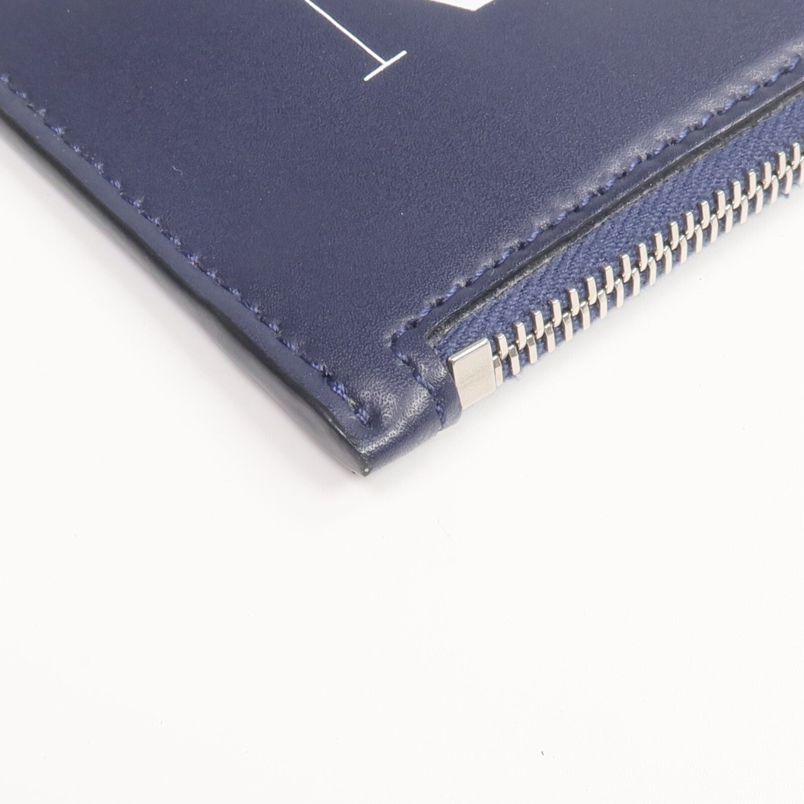 Valentino 牛皮皮革Card Case銀扣卡片套