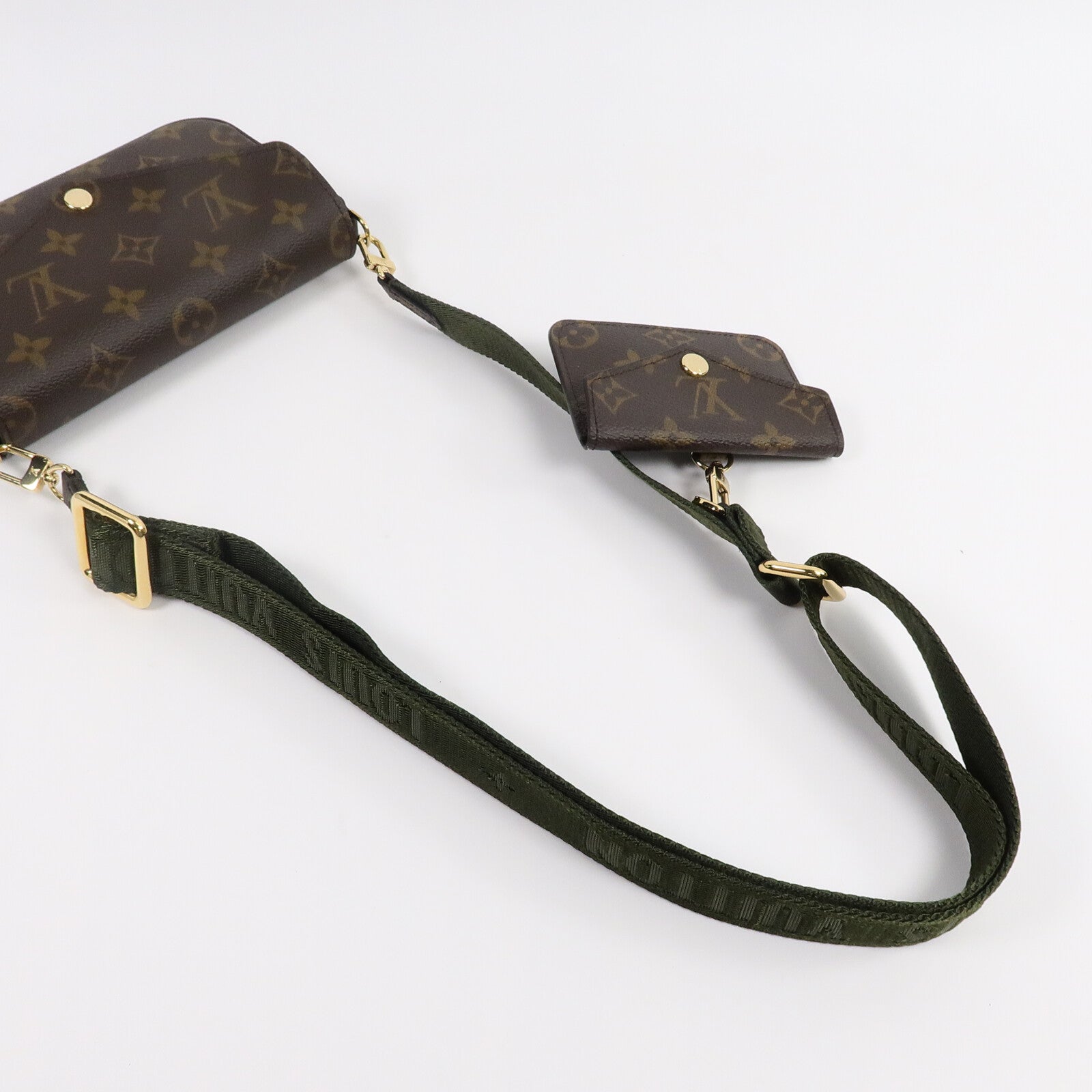 LOUIS VUITTON Monogram Felicie Strap & Go肩背袋