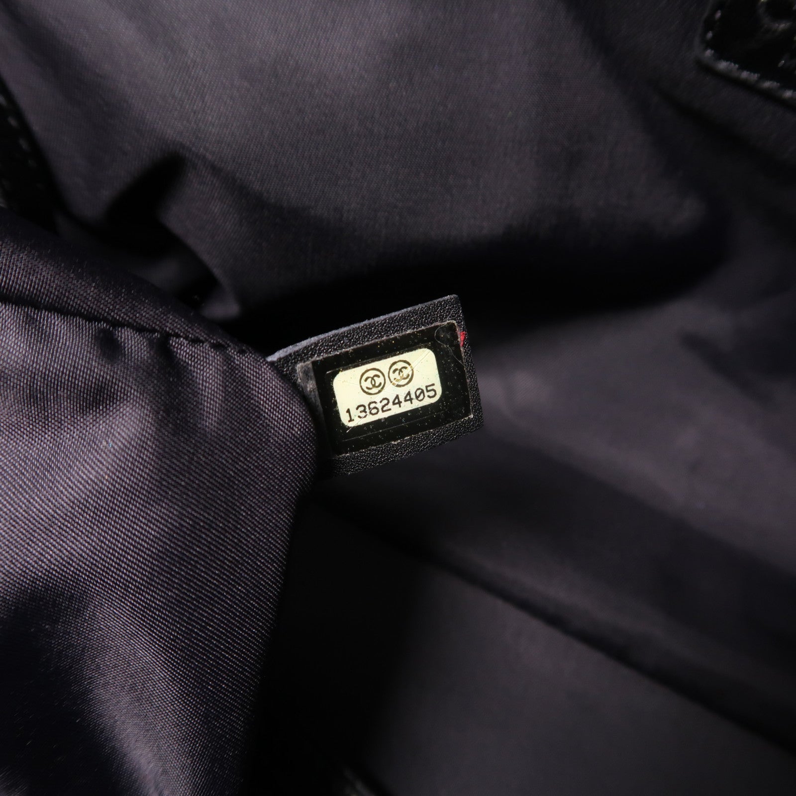 CHANEL 【激減優惠】塗層帆布/皮革Tote Bag銀扣肩背袋