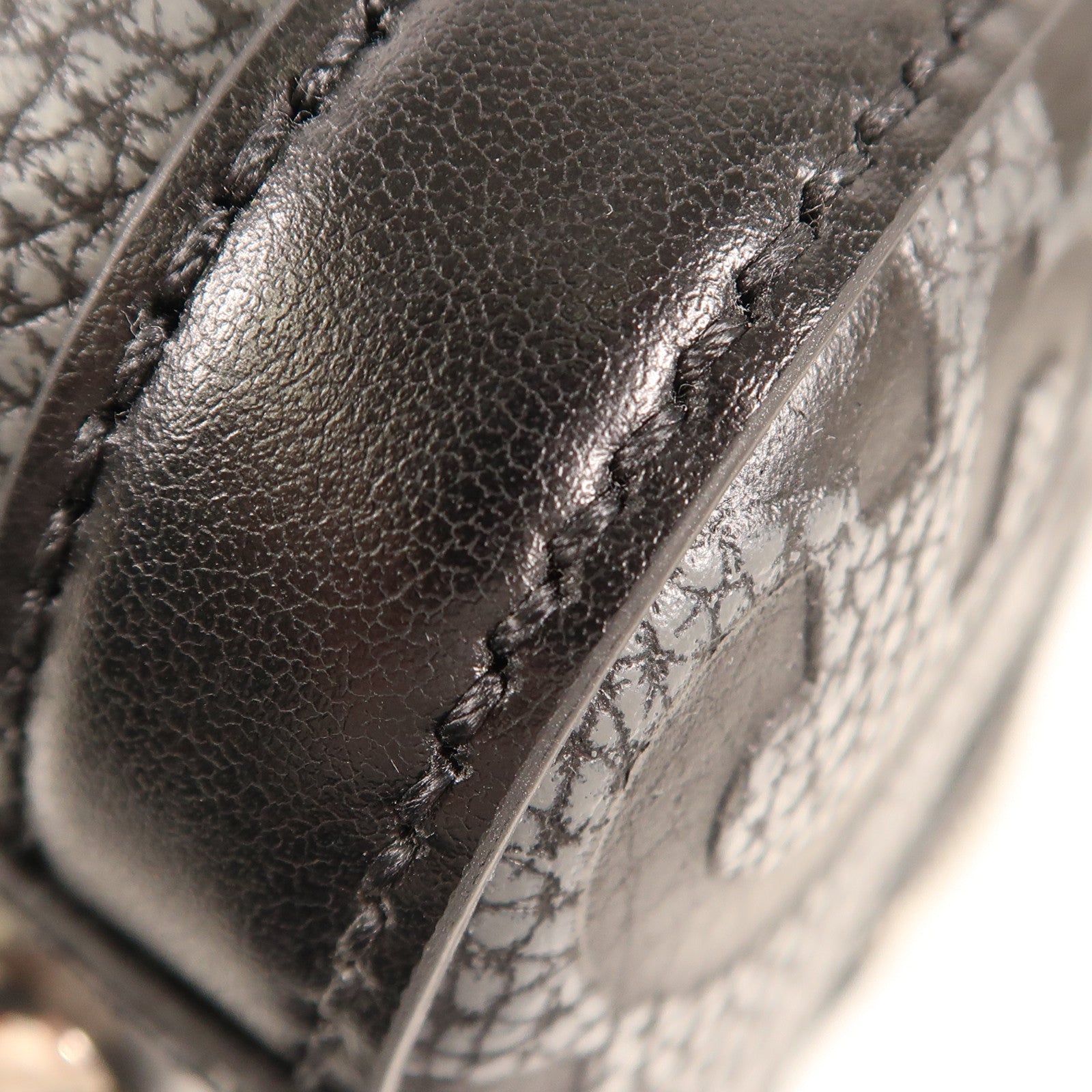 GUCCI 【激減優惠】牛皮皮革Boston Bag銀扣手挽肩背兩用袋