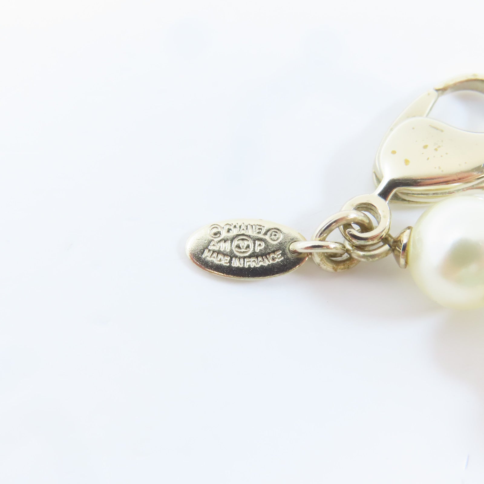 CHANEL 金屬Necklace項鍊金色#40cm