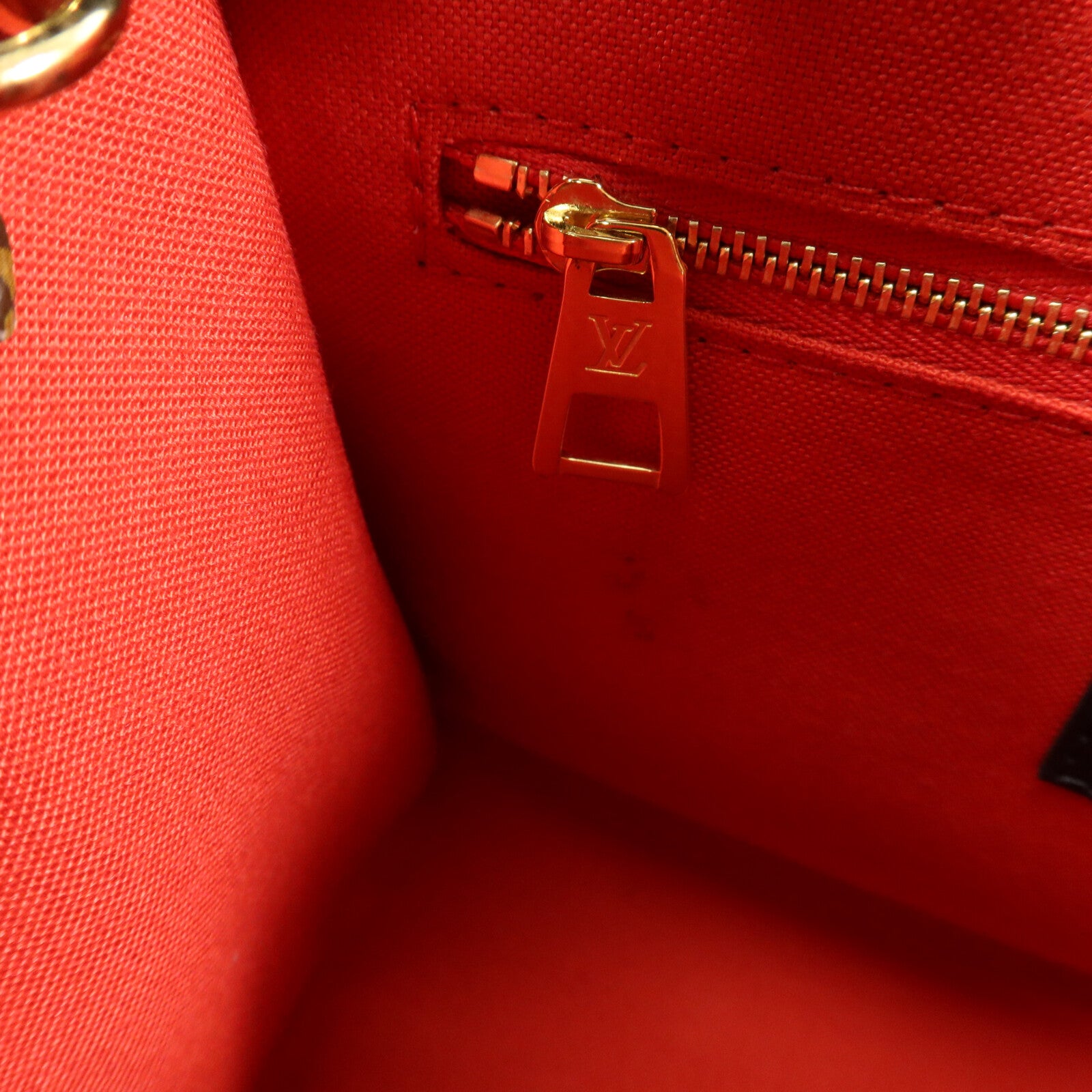 LOUIS VUITTON Monogram Giant OnTheGo PM金扣手挽肩背兩用袋棕色
