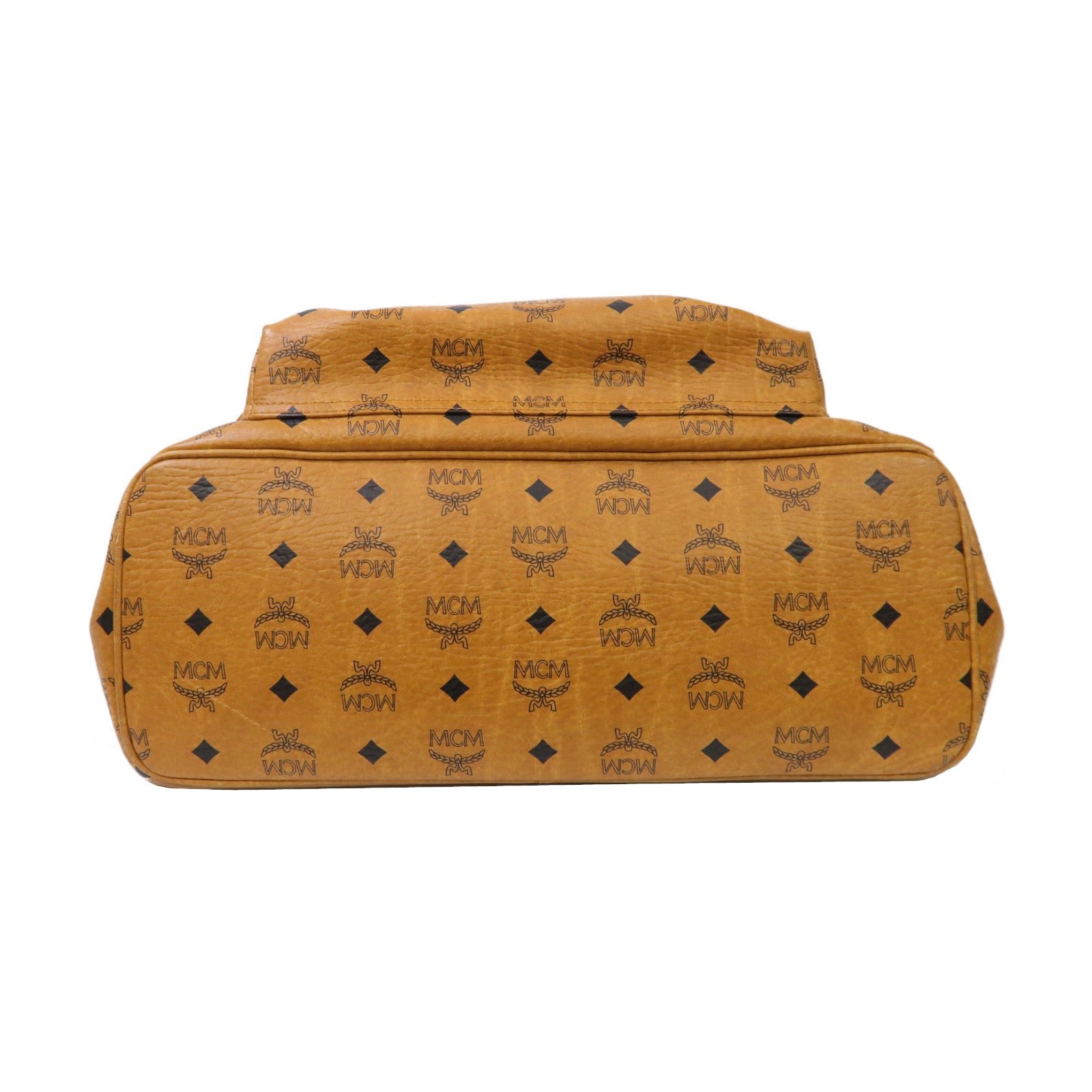MCM 牛皮皮革Stark Side Studs Backpack金扣背包啡色