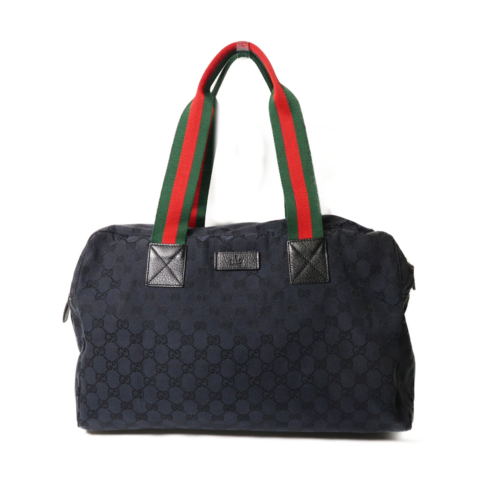 GUCCI 帆布Shoulder Bag肩背袋深藍色