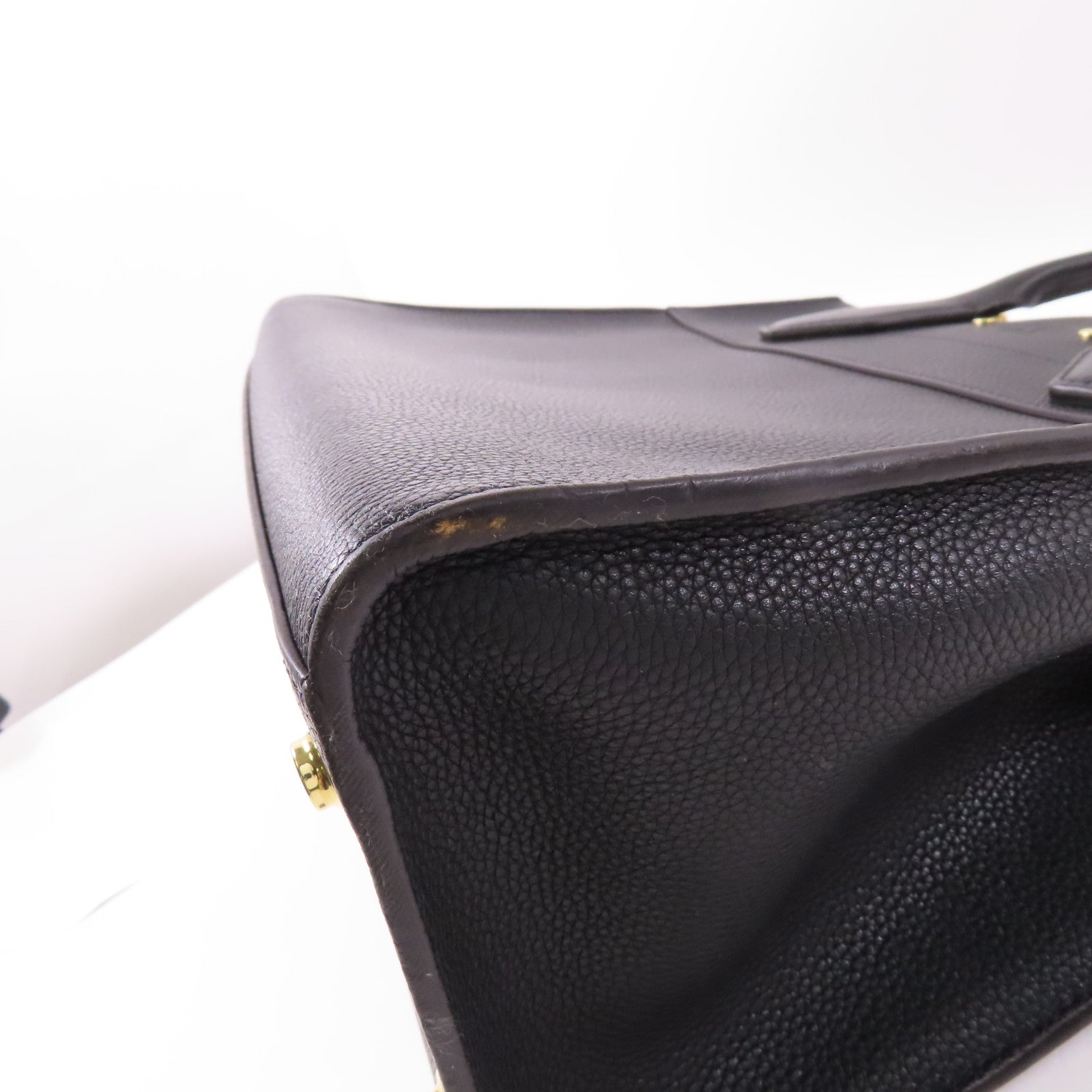LOUIS VUITTON 皮革City Steamer MM金扣手挽肩背兩用袋