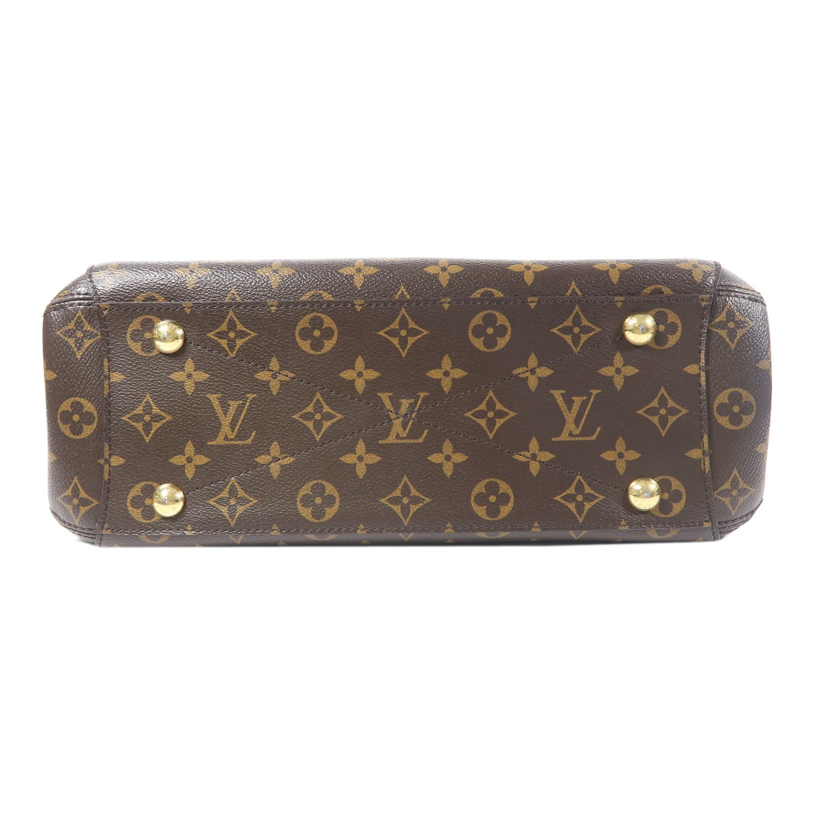 LOUIS VUITTON Monogram Montaigne金扣手挽肩背兩用袋啡色