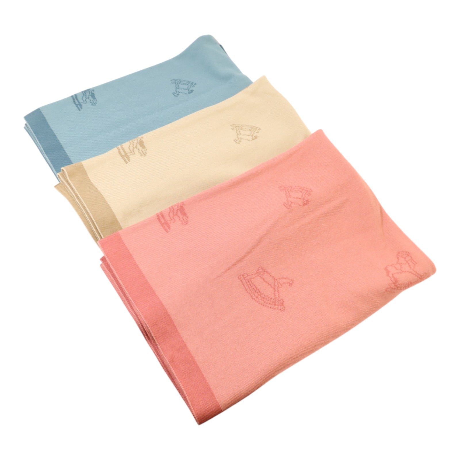 HERMES 棉質Baby Blanket嬰兒毯3個套裝