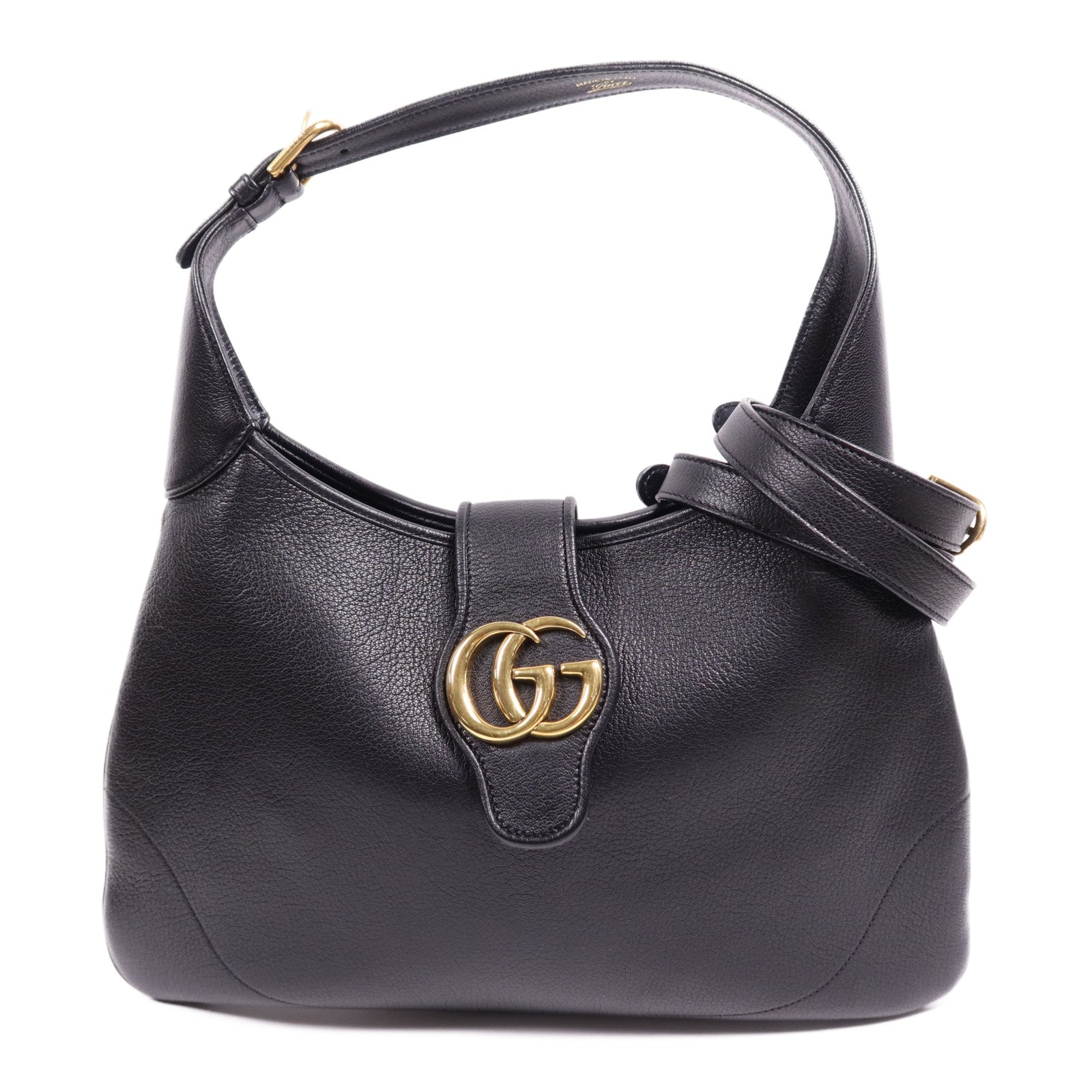 GUCCI 牛皮皮革Aphrodite Medium金扣手挽袋