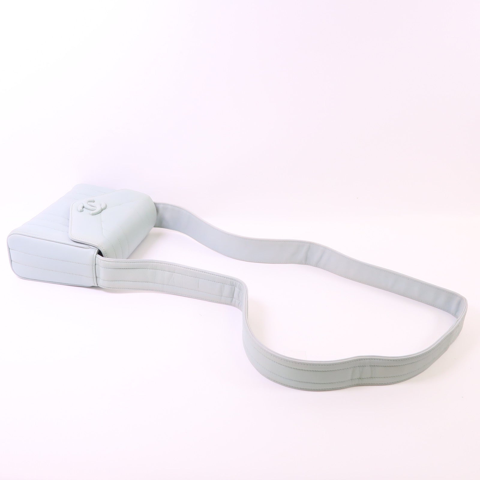 CHANEL 羊皮皮革Shoulder Bag金扣肩背袋