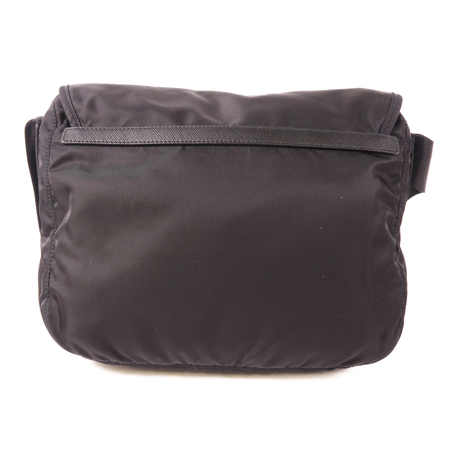 PRADA 尼龍Shoulder Bag銀扣肩背袋