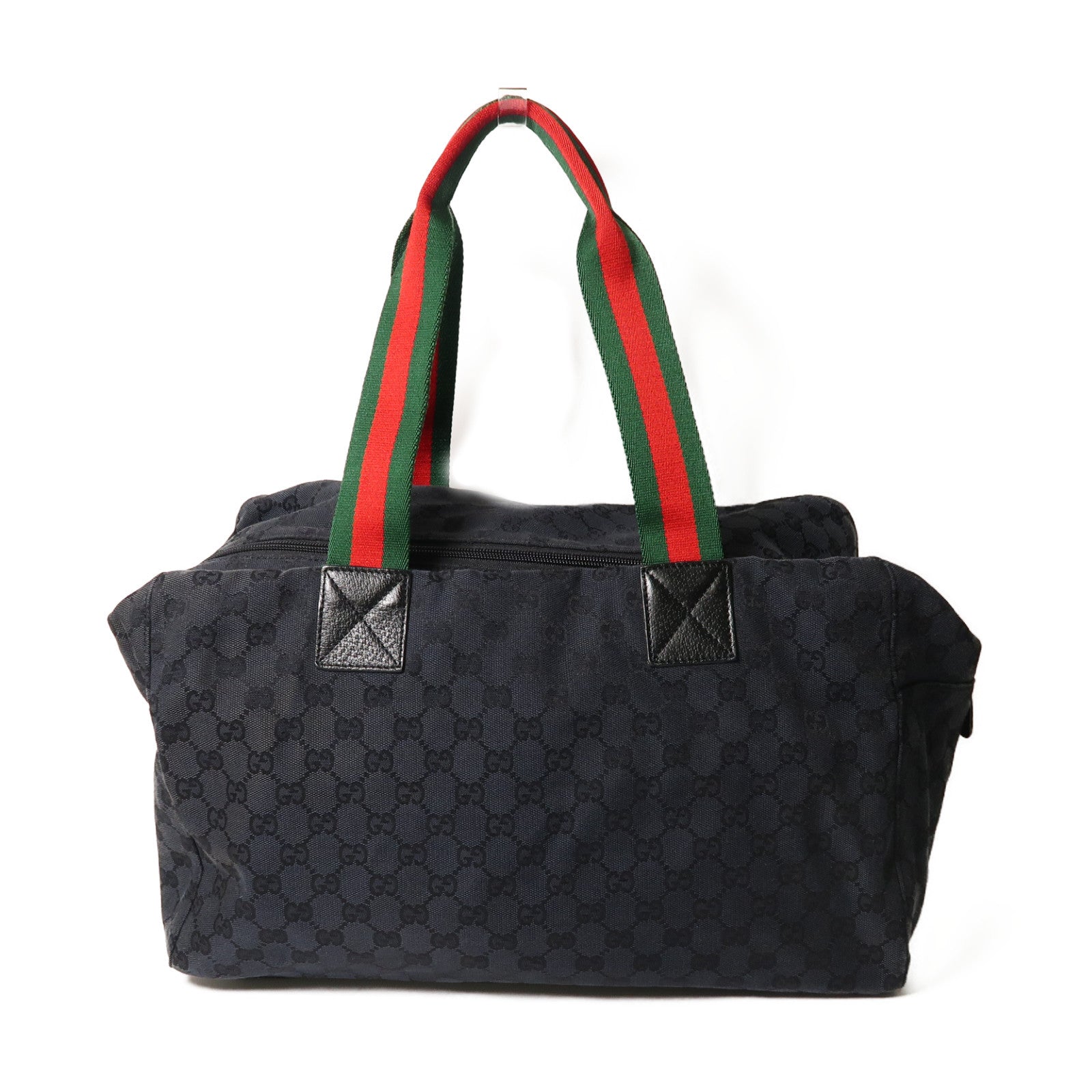 GUCCI 帆布Shoulder Bag肩背袋深藍色