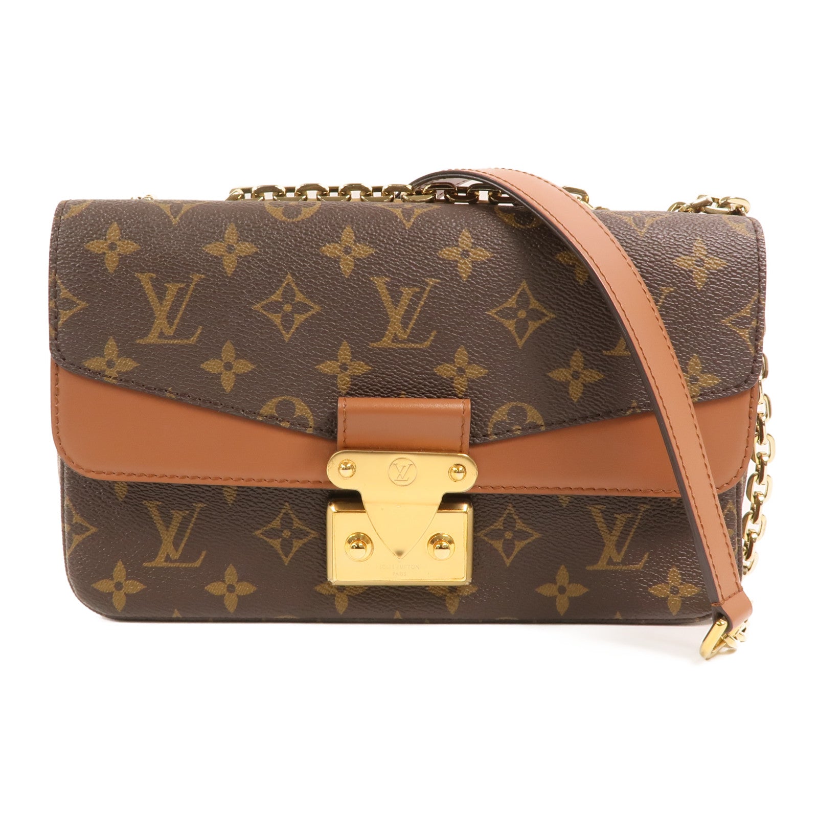 LOUIS VUITTON 【激減優惠】Monogram Marceau金扣鏈帶肩背袋