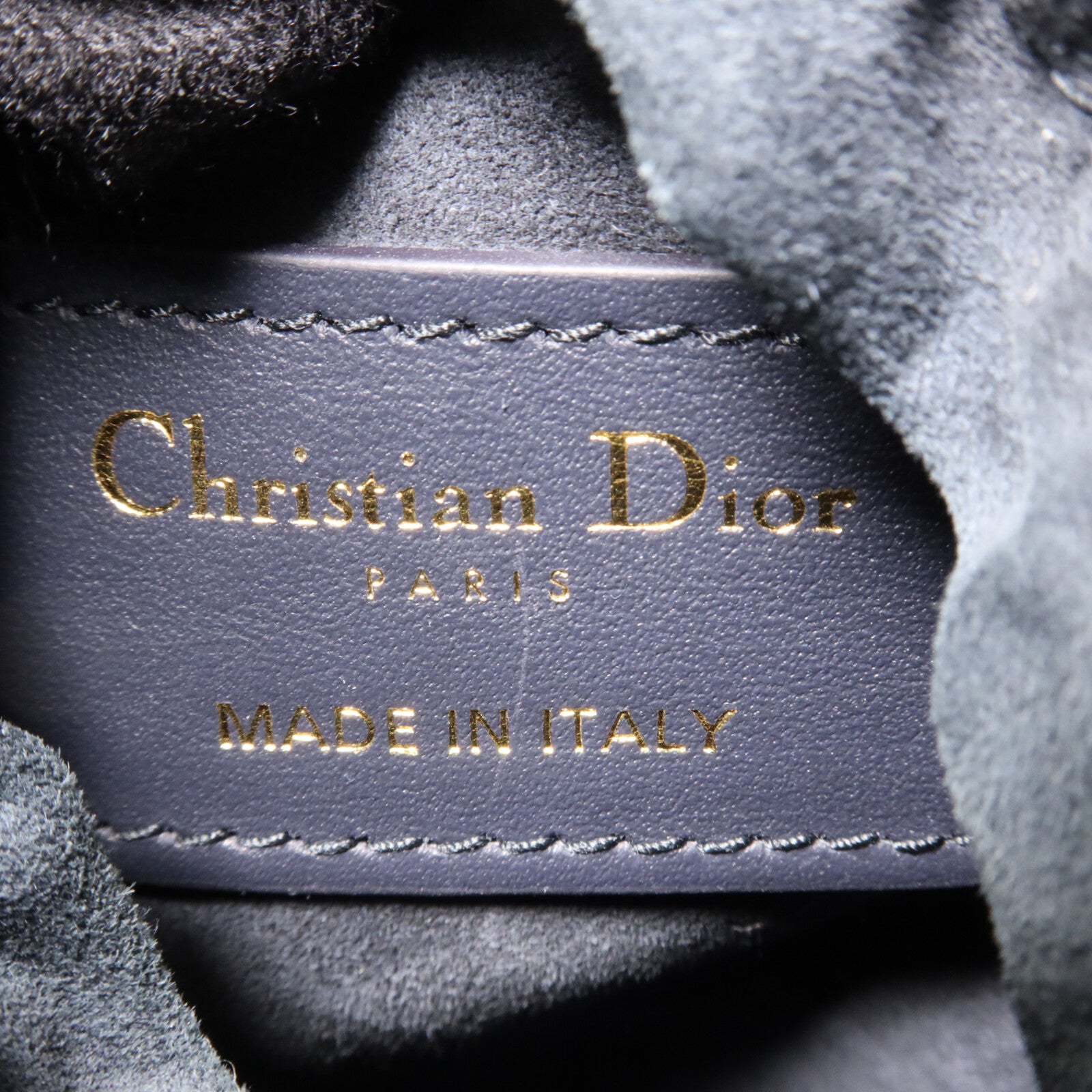 Dior 牛皮皮革Vibe Micro Bucket手挽肩背兩用袋