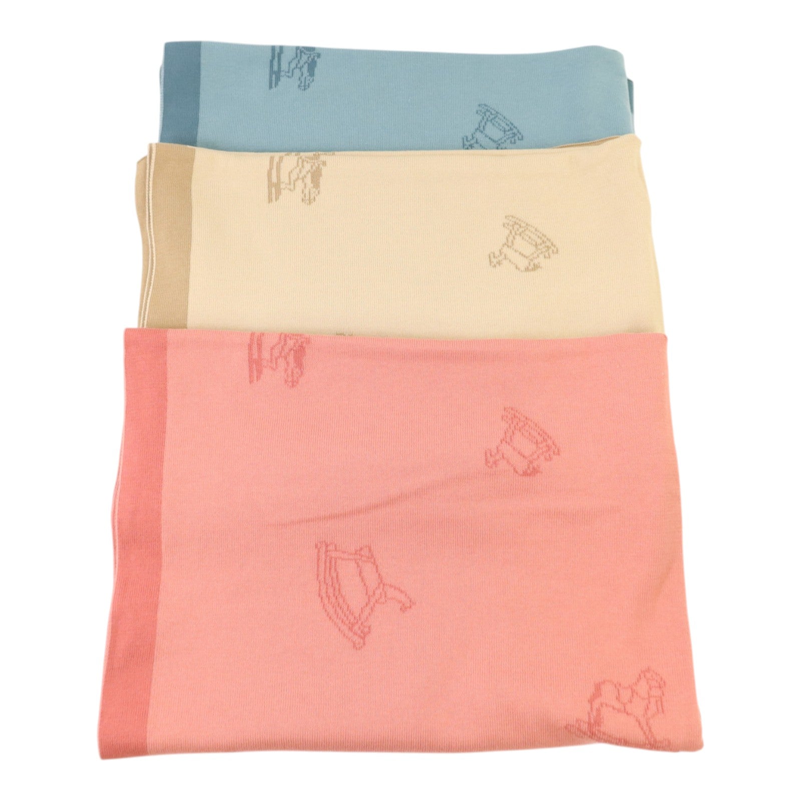 HERMES 棉質Baby Blanket嬰兒毯3個套裝